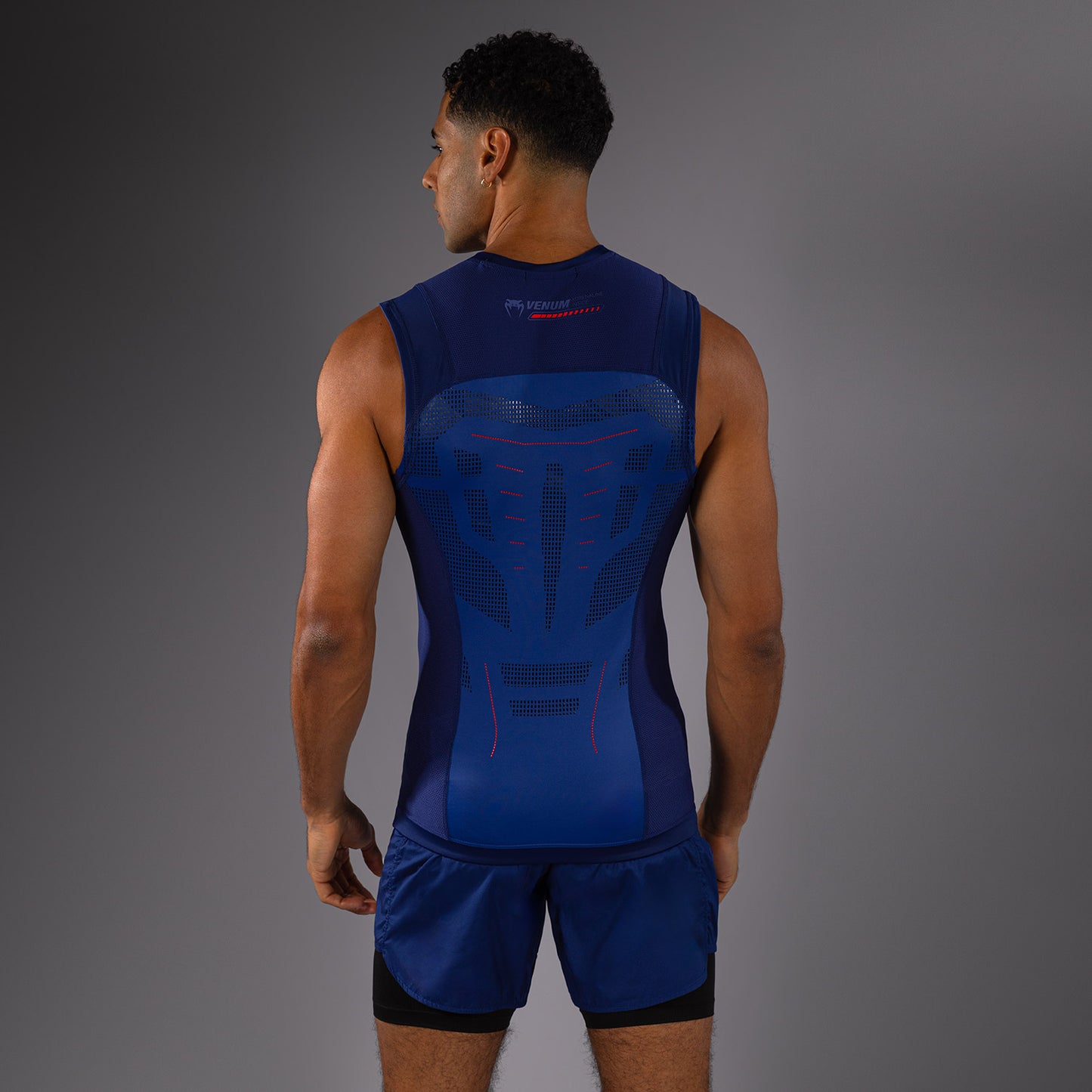 Venum Technical 3.0 Sleeveless Rashguard - Night Blue