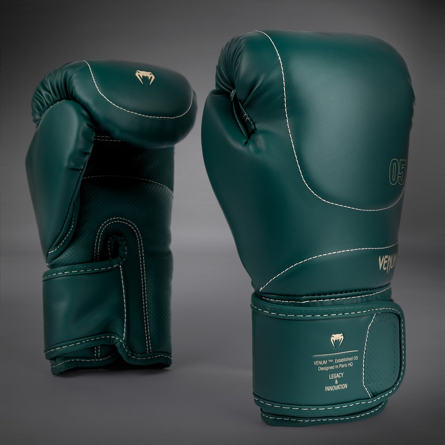 Venum Impact Evo Boxing Gloves - Emerald Green