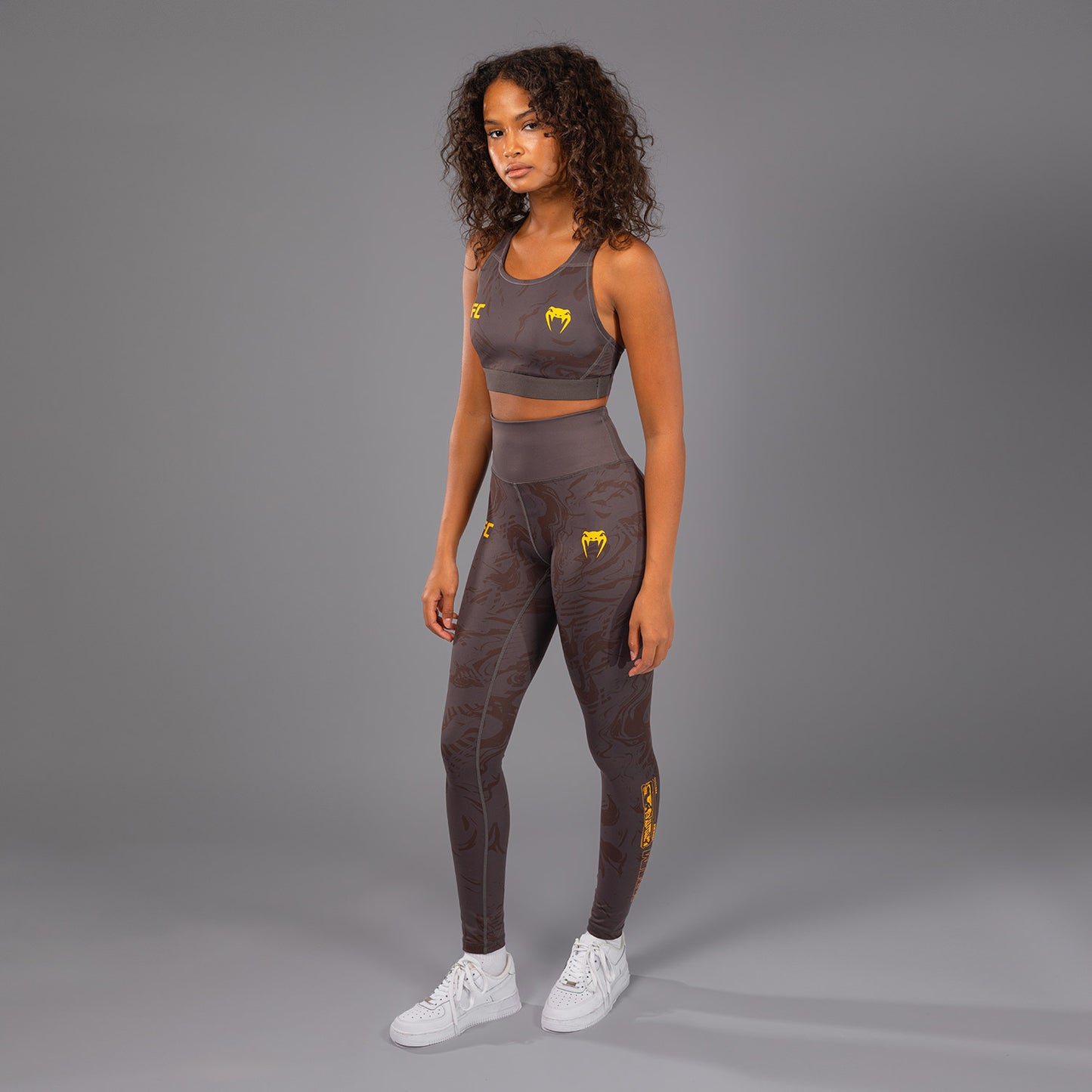 UFC Fusion by Venum Fight Week Women’s Performance Tight - Earthen Brown