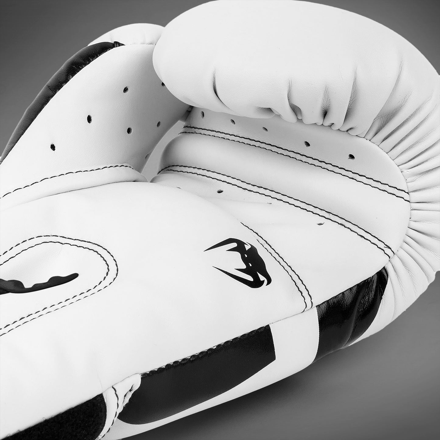 Venum Elite Boxing Gloves - White/Black