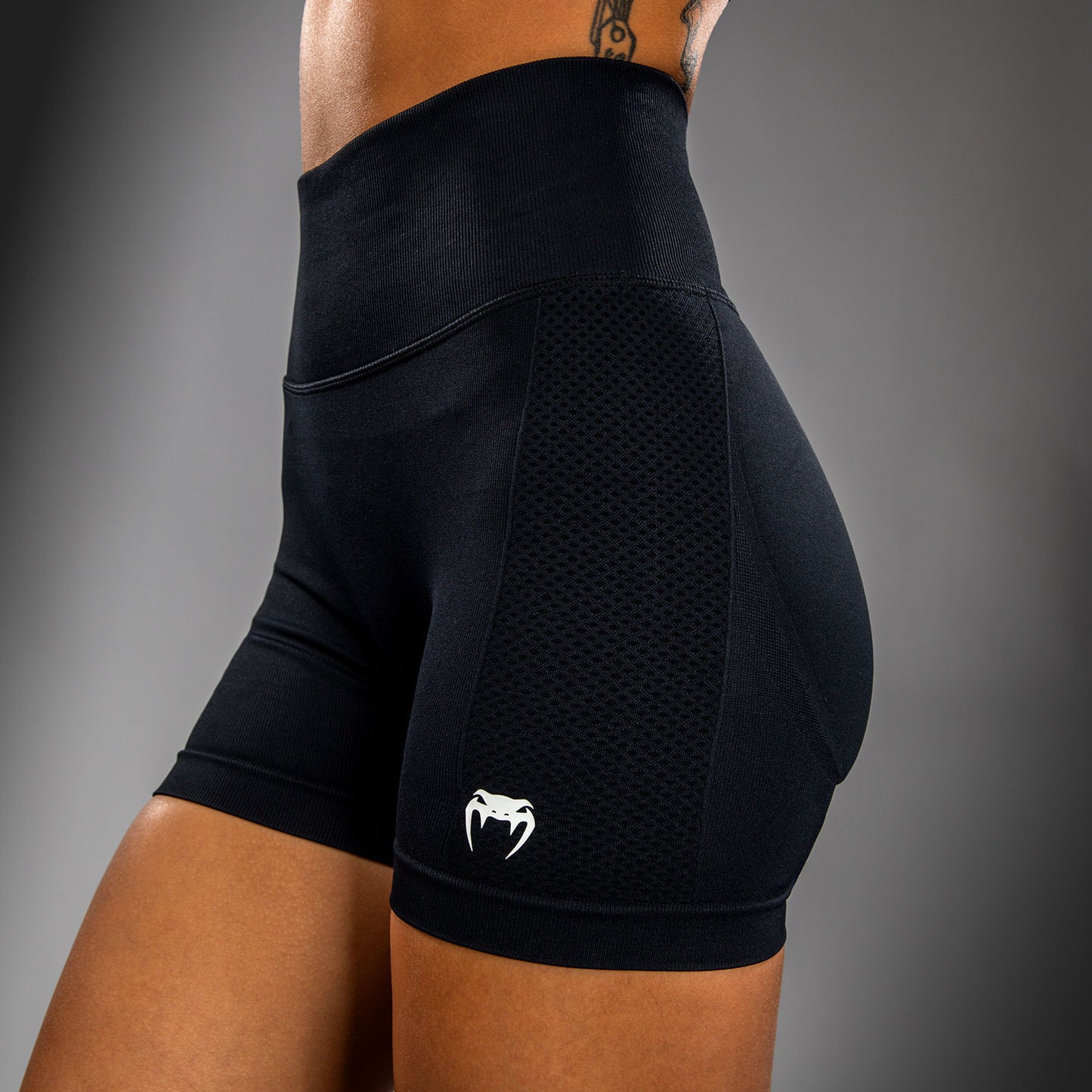 Venum Sculpt Vale Tudo Shorts - Black/White