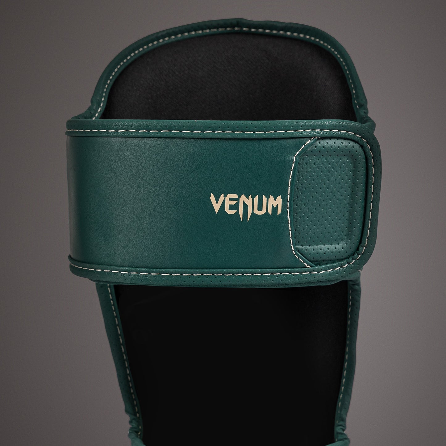 Venum Impact Evo Shin Guards - Emerald Green