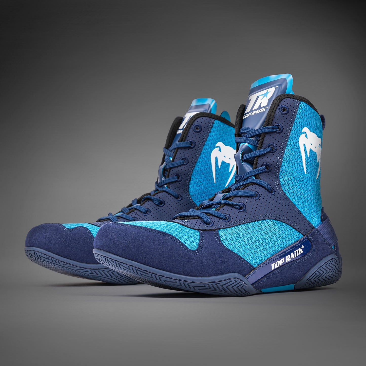 Venum x Top Rank Original Boxing Shoes - Royal Blue