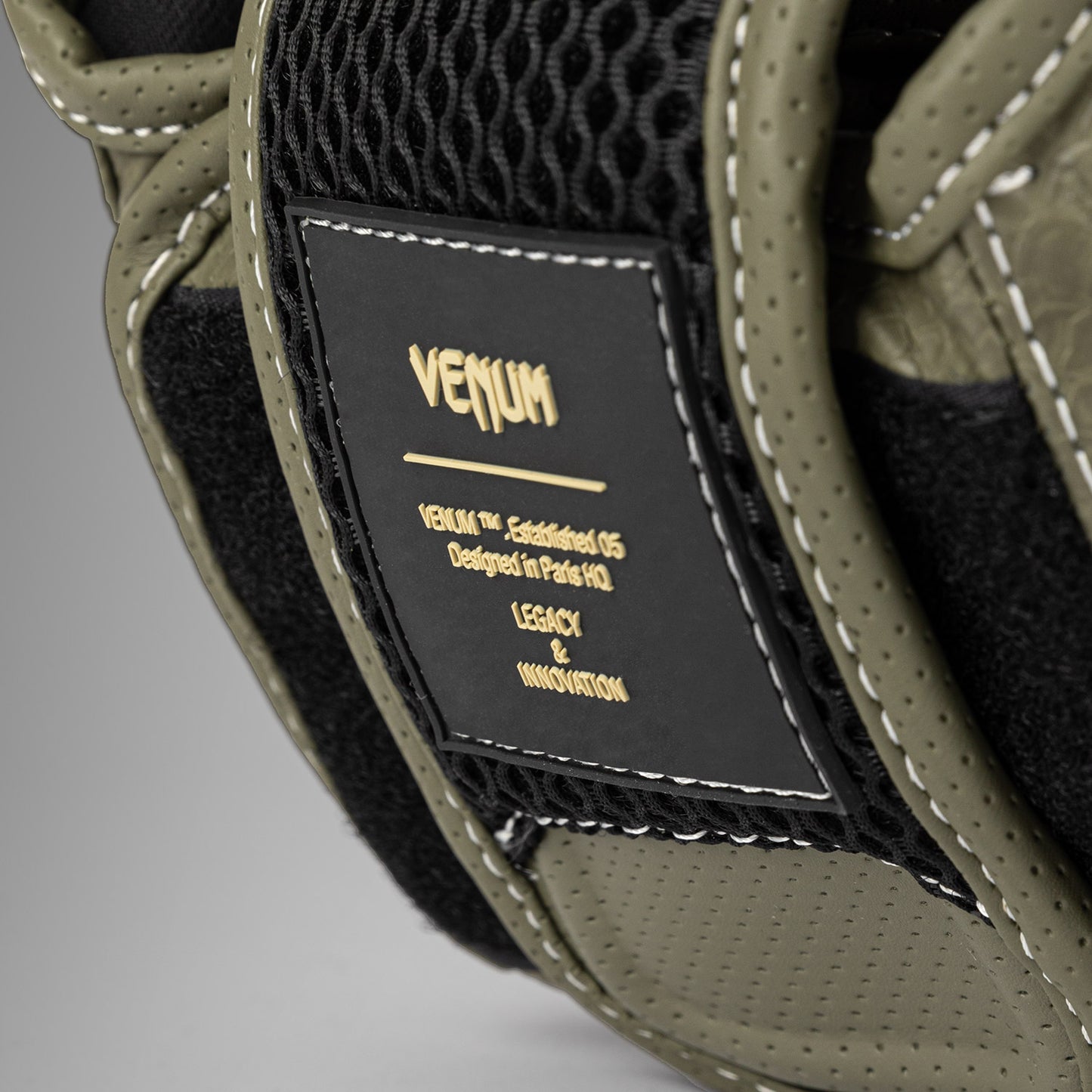 Venum Impact Evo Scales Headgear - Army Green