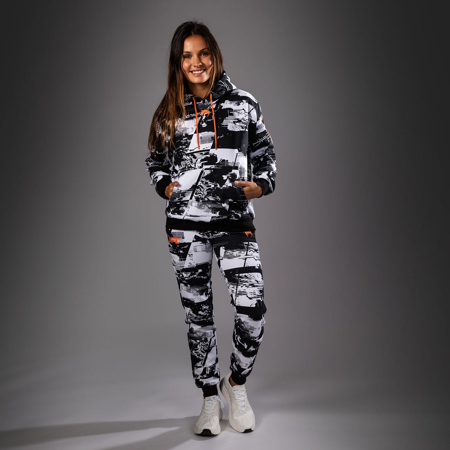 Women's UFC Zenith by Venum White Authentic Fight Week Pullover Hoodie