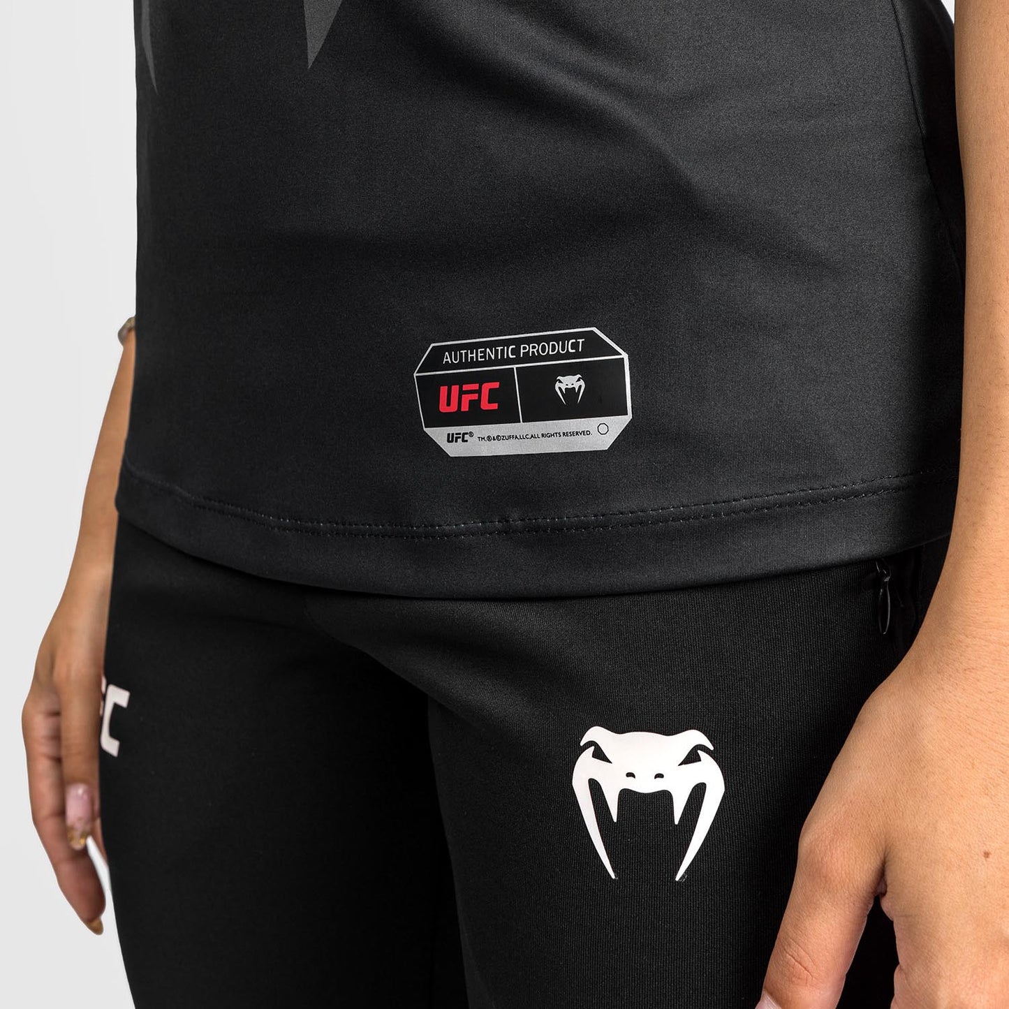 UFC Venum Authentic Fight Night 2.0 Kit by Venum Women's Walkout Jersey - Black