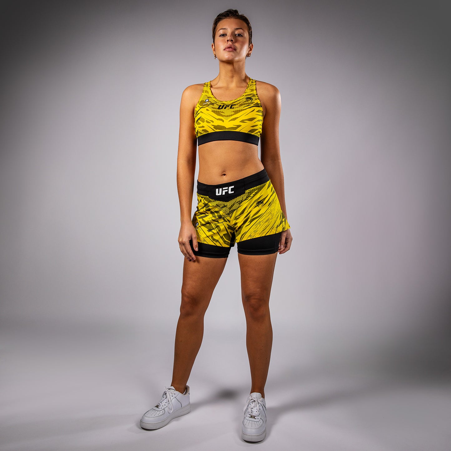 UFC Fusion by Venum Authentic Fight Night Women’s Sports Bra - Yellow
