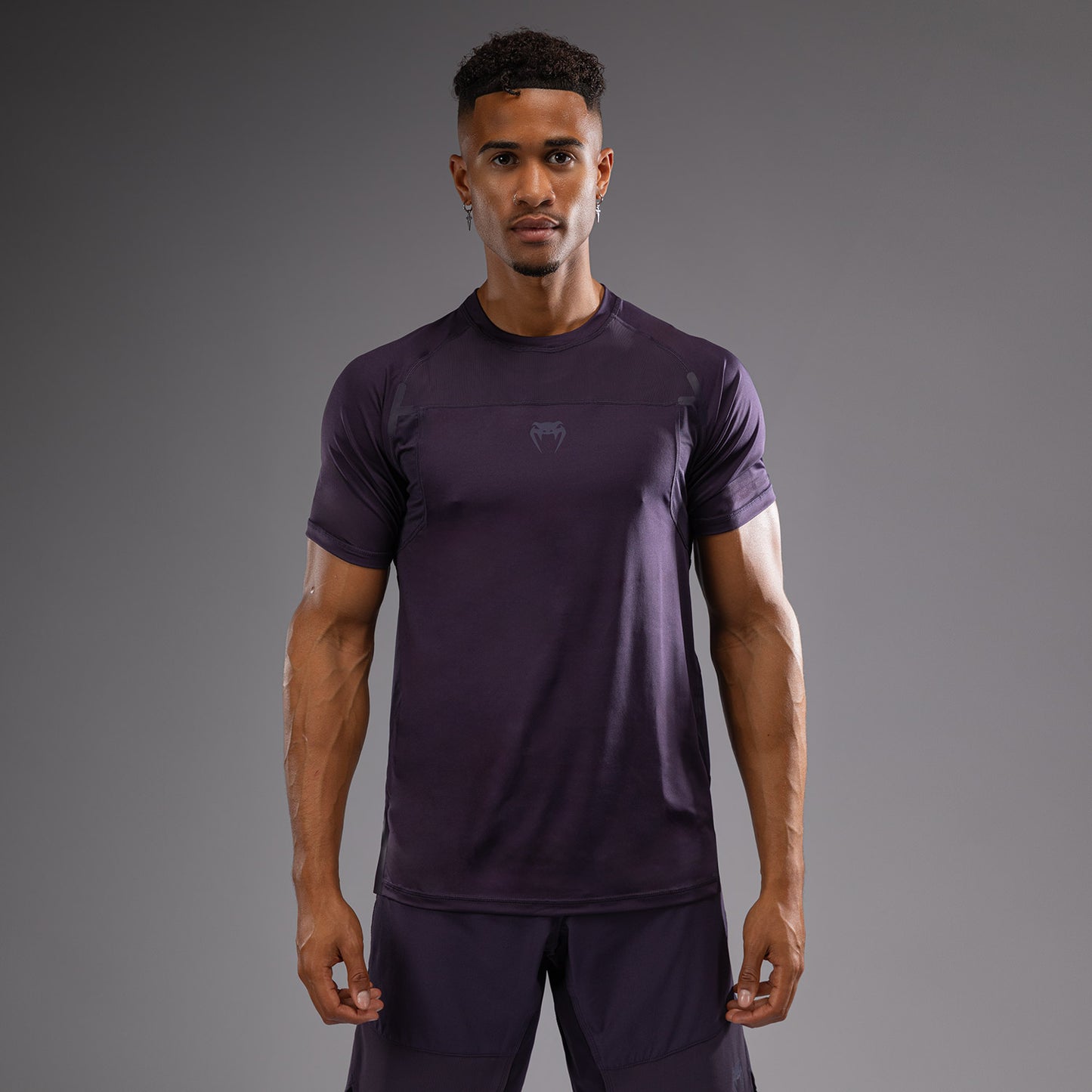 Venum G-Fit Air Men's Dry-Tech T-Shirt - Deep Purple