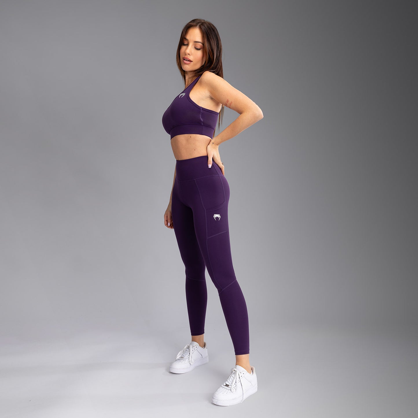 Venum Essential Women's Performance Leggings - Deep Purple