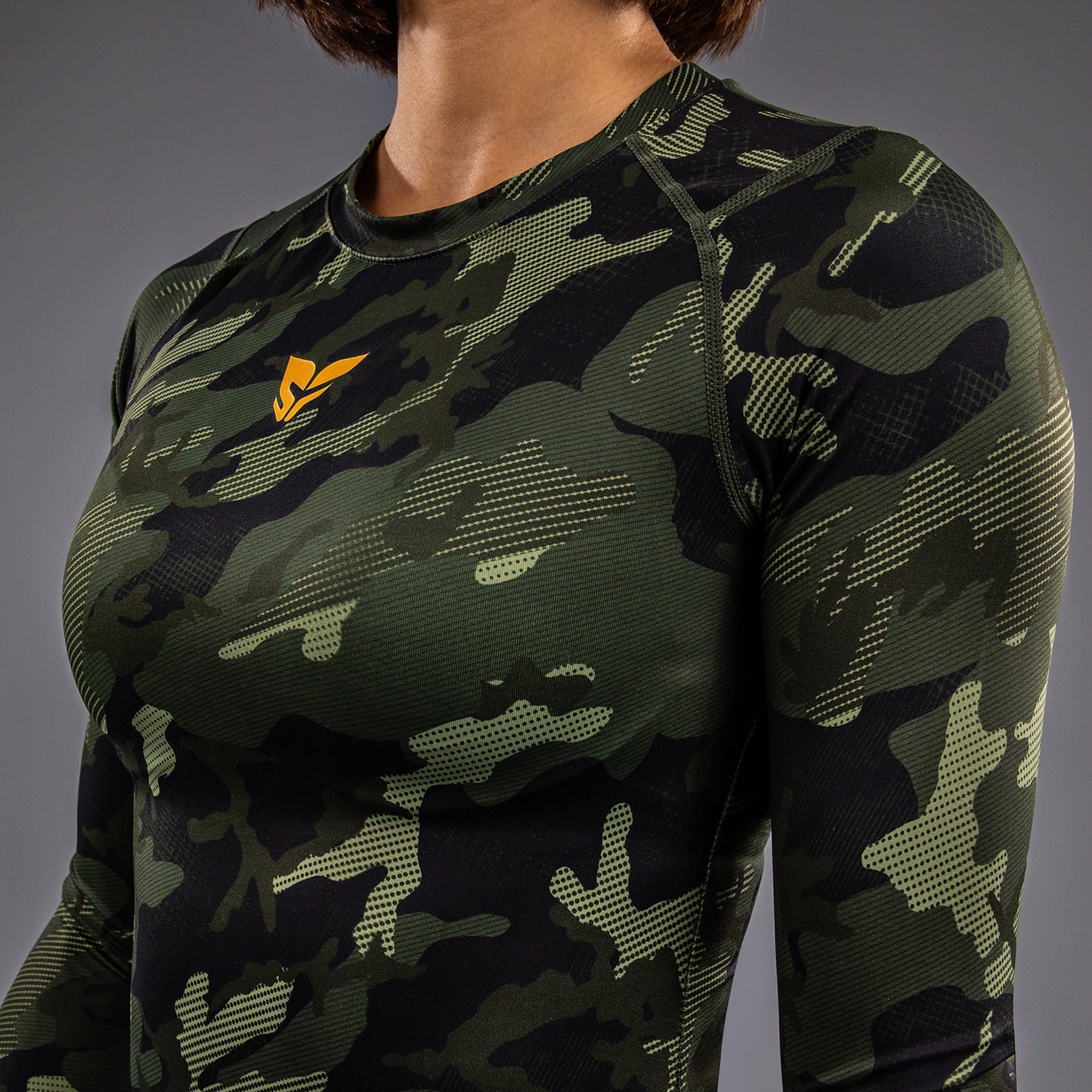 Venum x Sophia Rose Women’s Long Sleeve Rashguard - Forest Camo