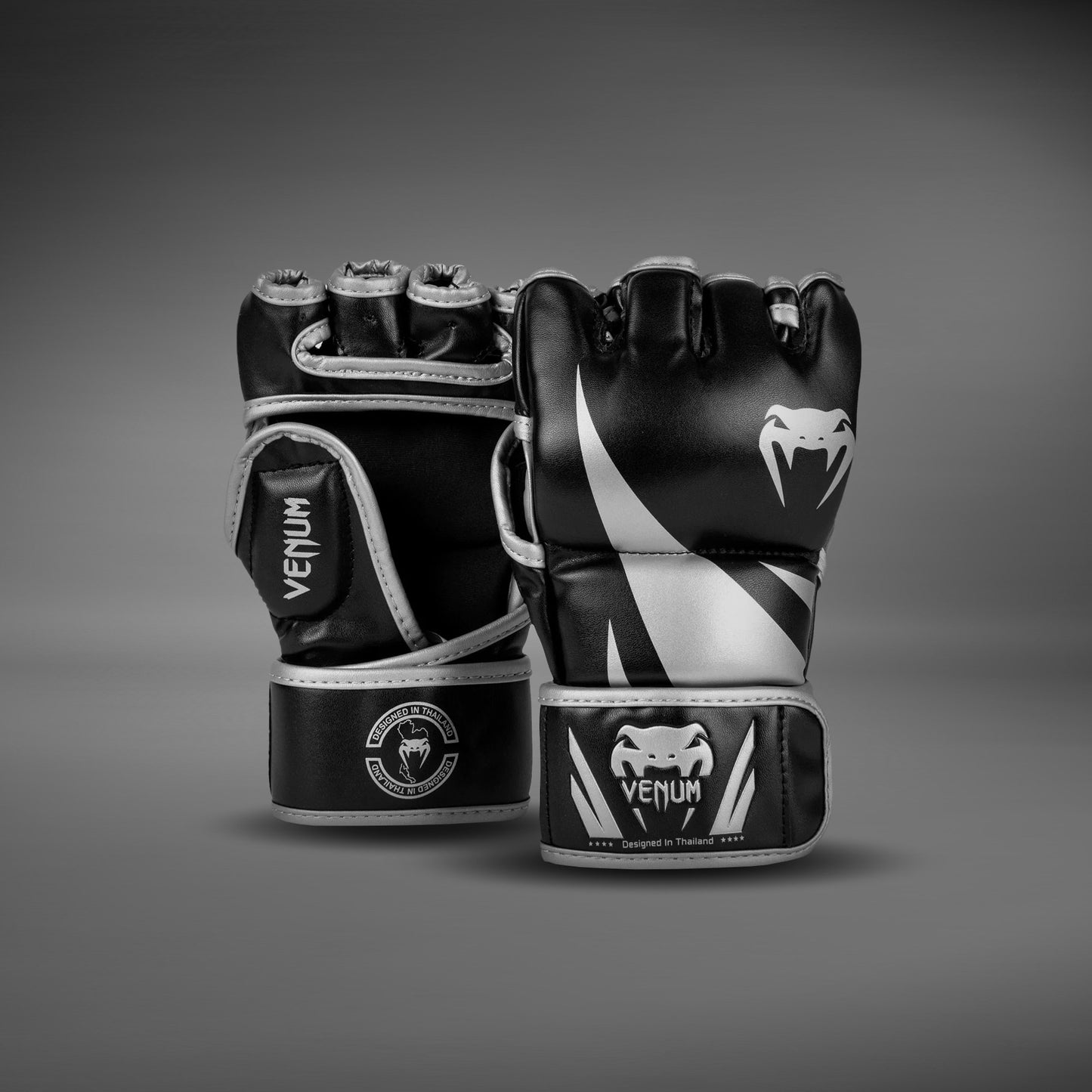 Venum Challenger 2.0 MMA Gloves - Black/Silver