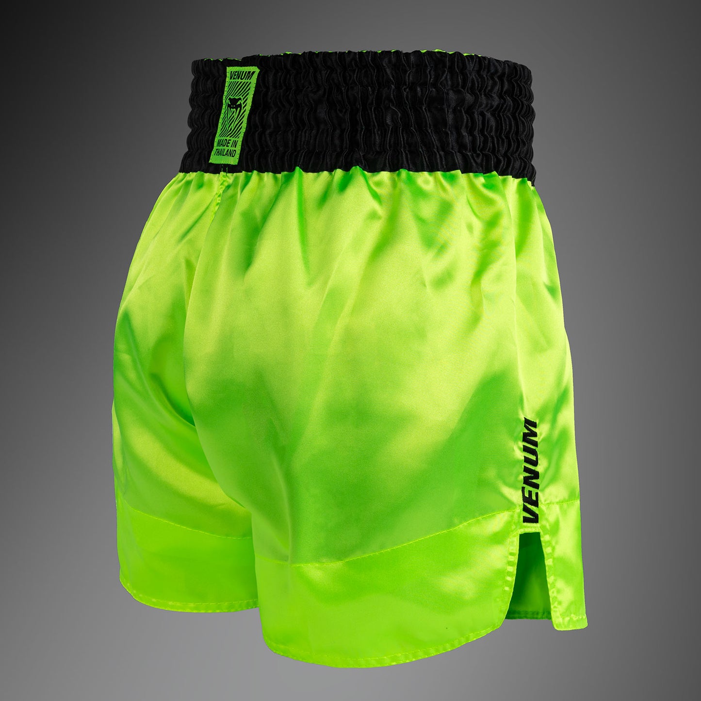 Venum Classic Evo Muay Thai Shorts - NeonYellow/Black