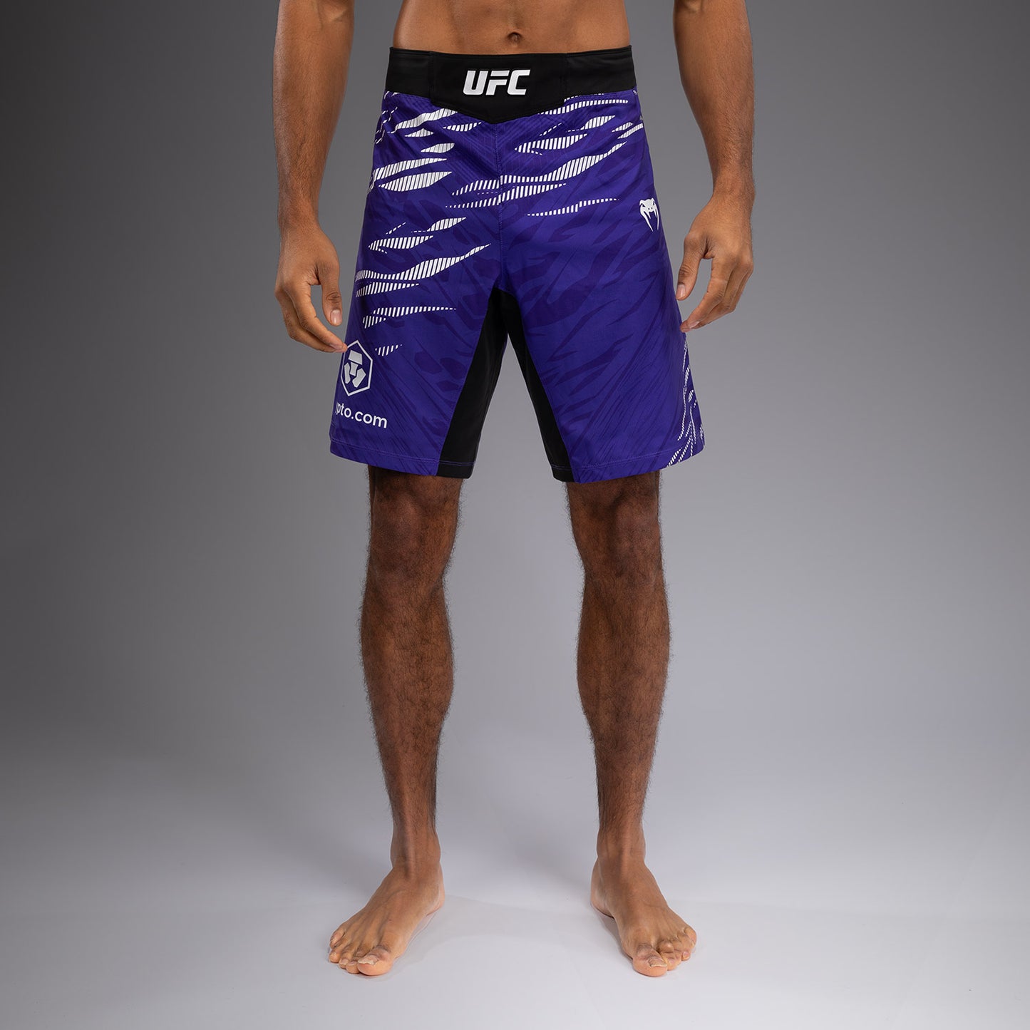 UFC Fusion by Venum Authentic Fight Night Men’s Fight Short - Long Fit- Purple