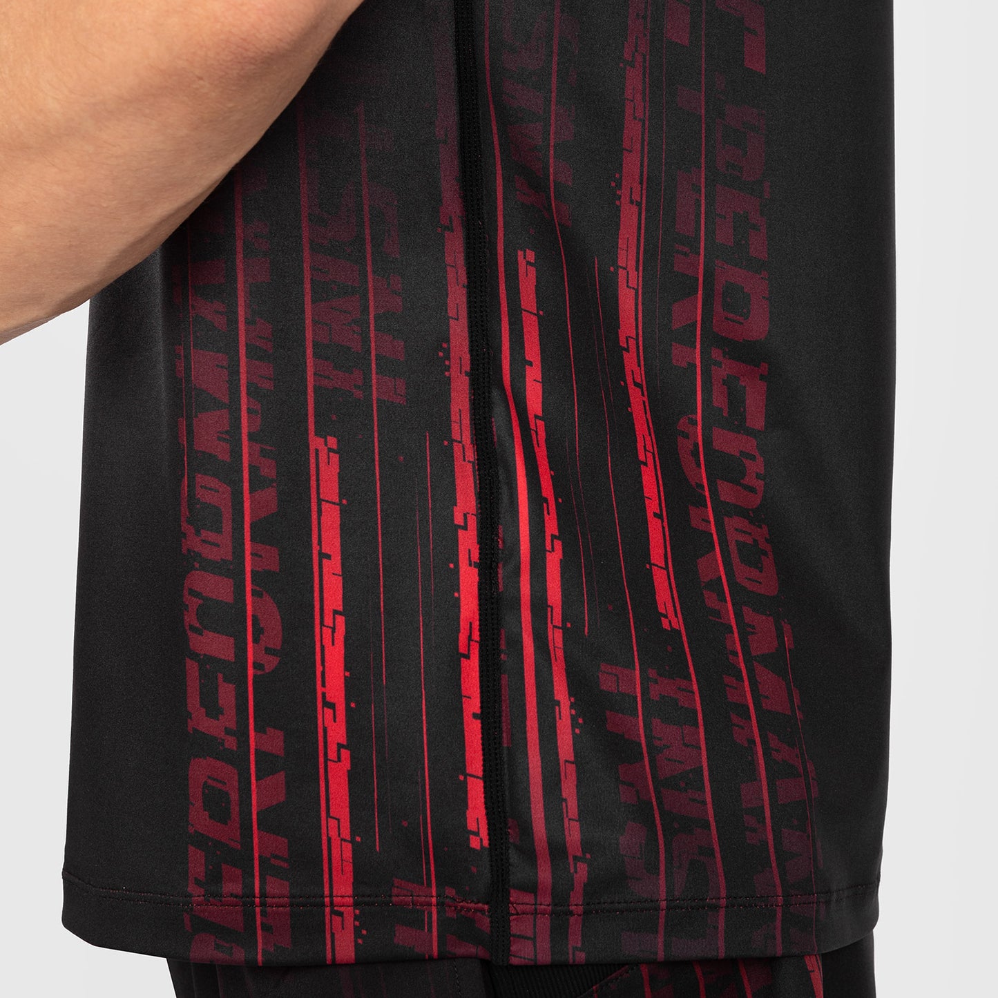 UFC Venum Performance Institute 2.0 Men’s Dry-Tech Shirt - Black/Red