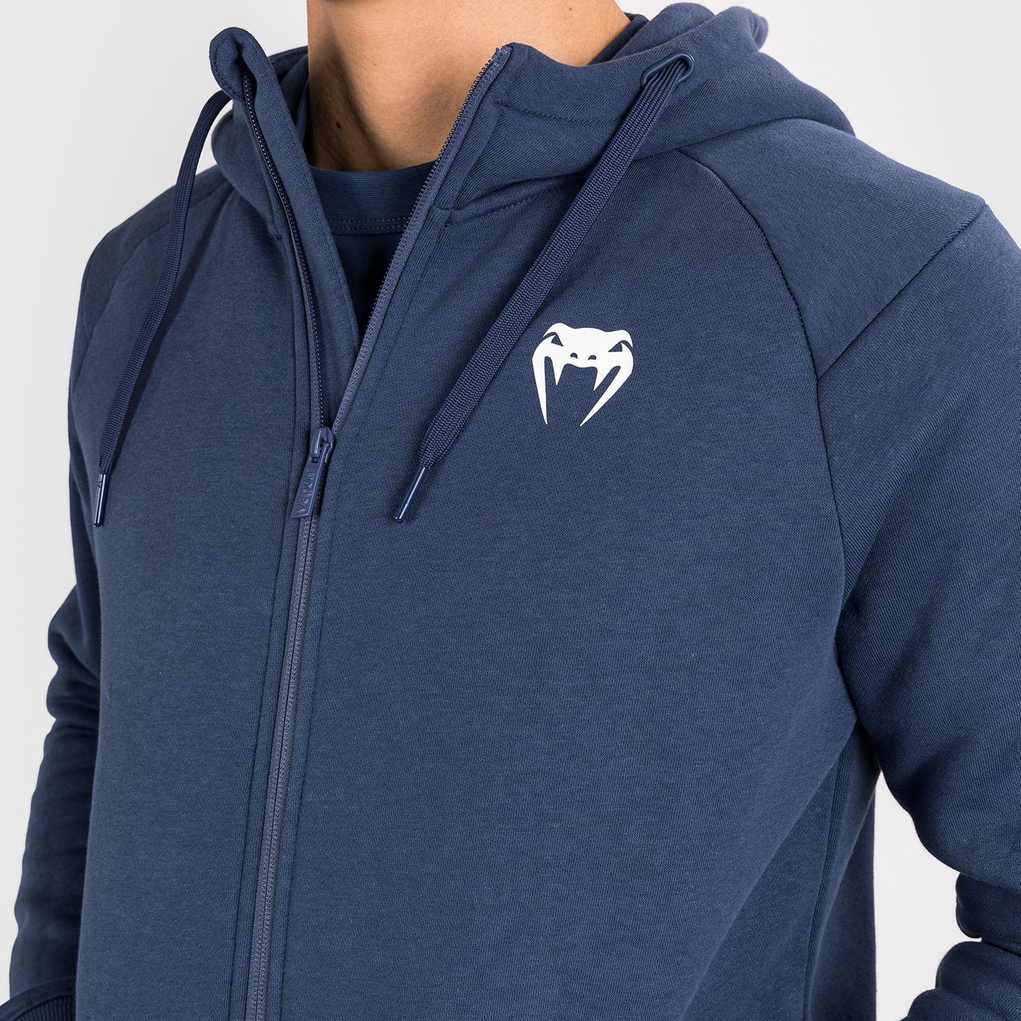 Venum Strikeland Full Zip Hoodie - Navy Blue