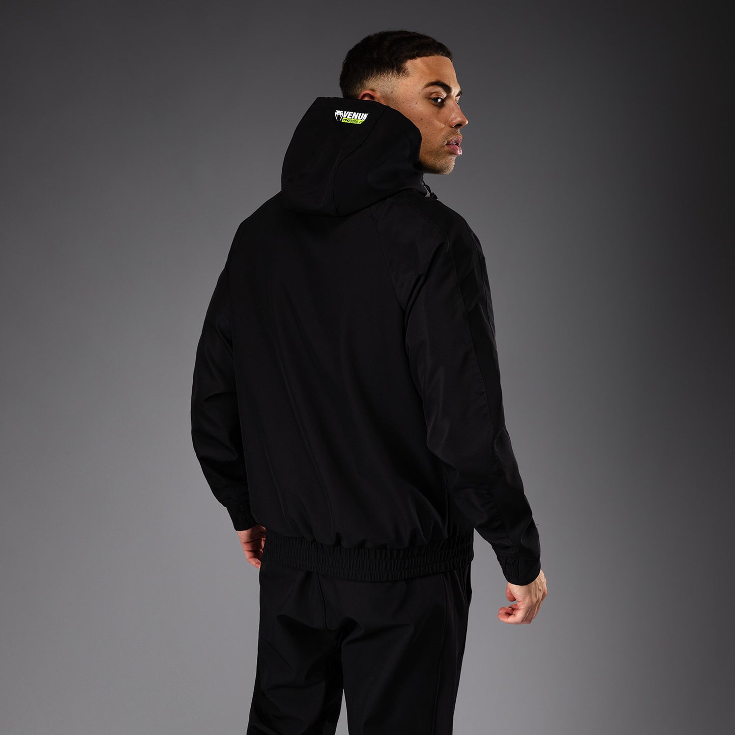Venum Training Camp 4.0 Track Jacket - Black/Neon Green