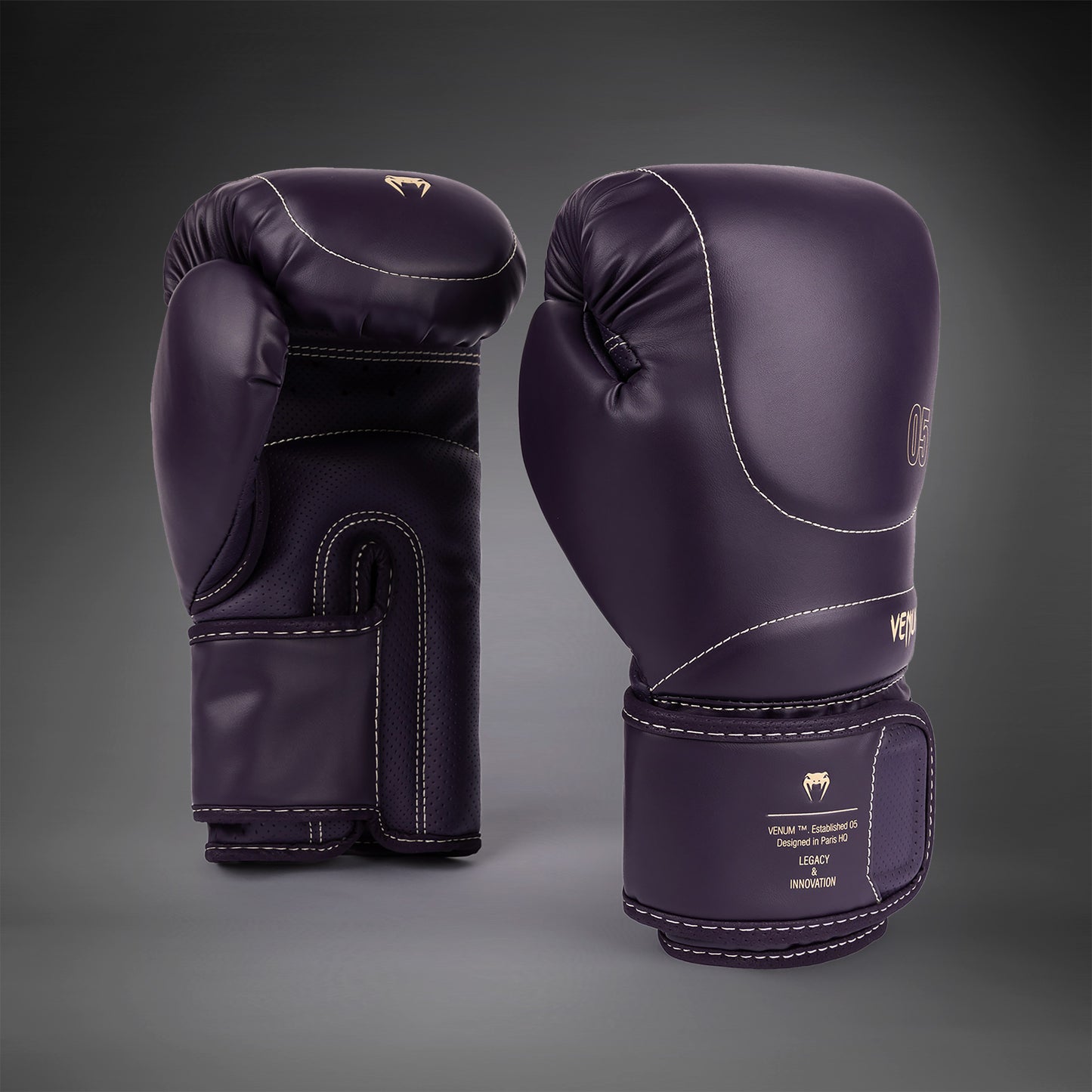Venum Impact Evo Boxing Gloves - Deep Purple