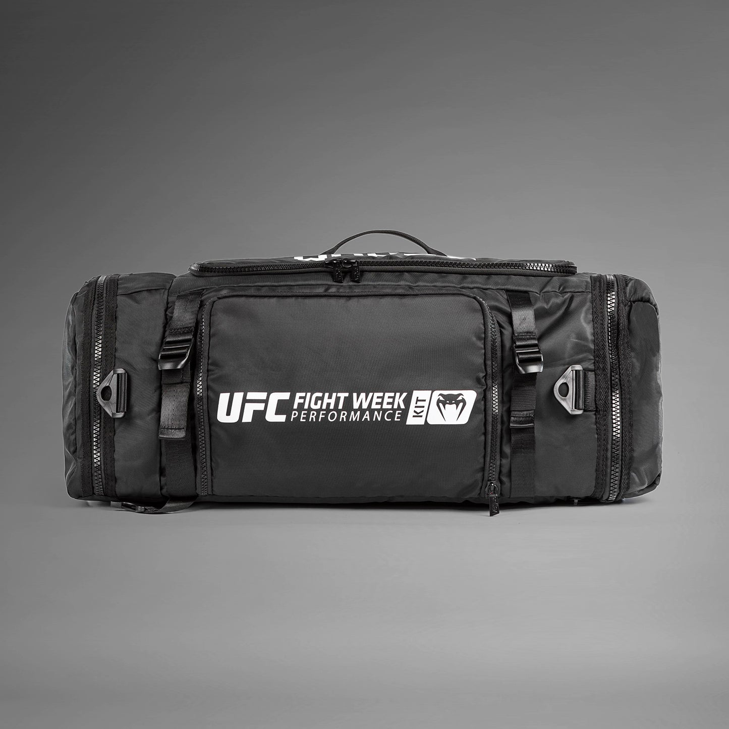 UFC Adrenaline by Venum Fight Week Duffle Bag - Black
