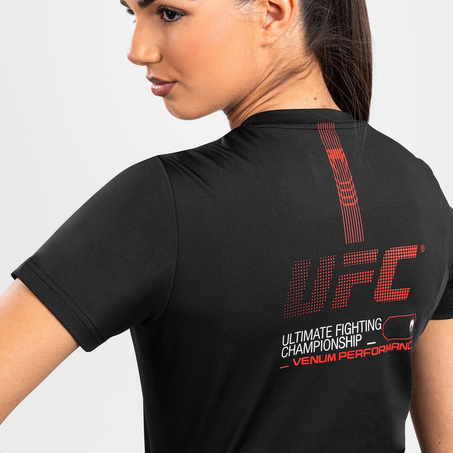 UFC Adrenaline by Venum Fight Week Women’s Dry-Tech T-shirt - Black