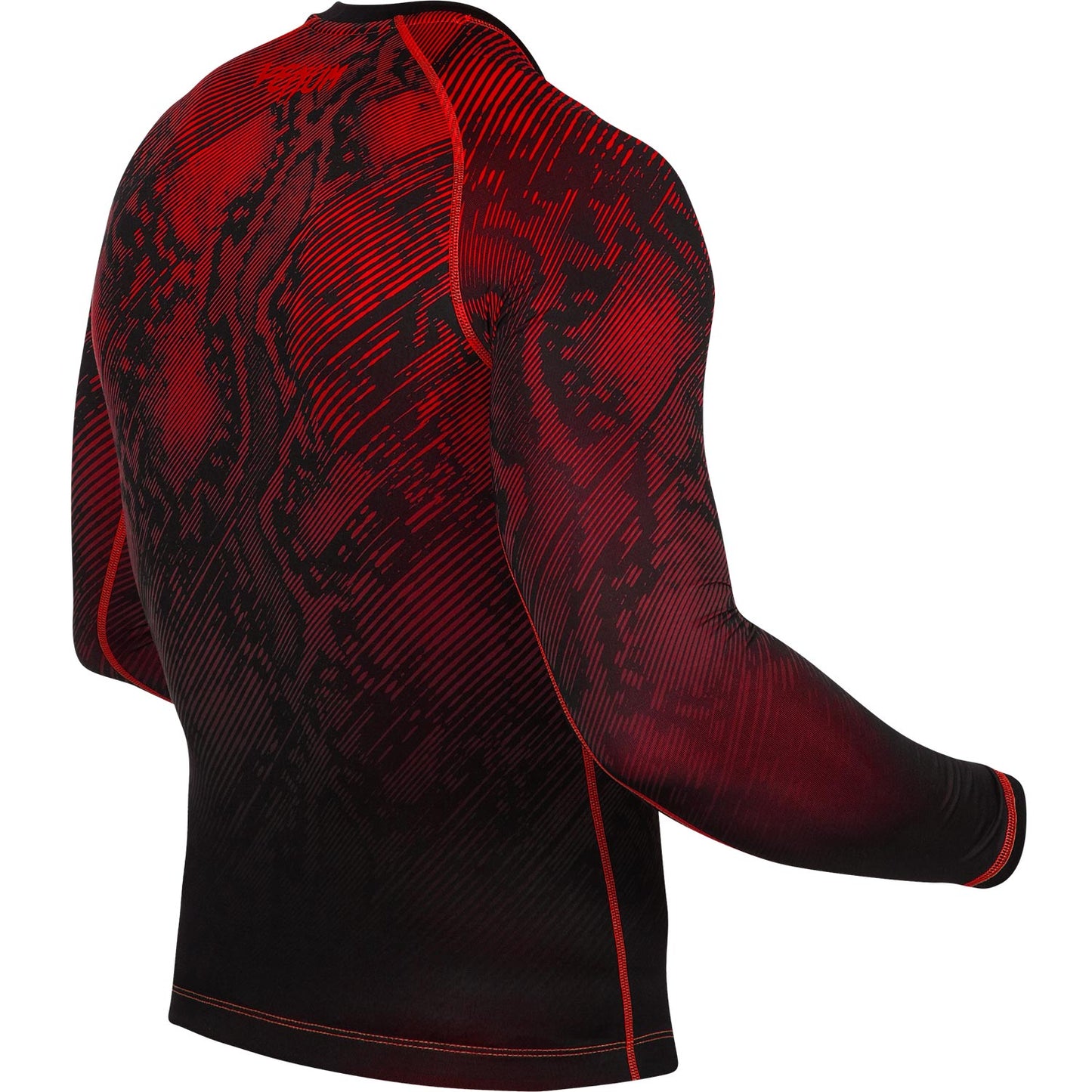Venum Fusion Compression T-shirt - Long Sleeves - Black/Red