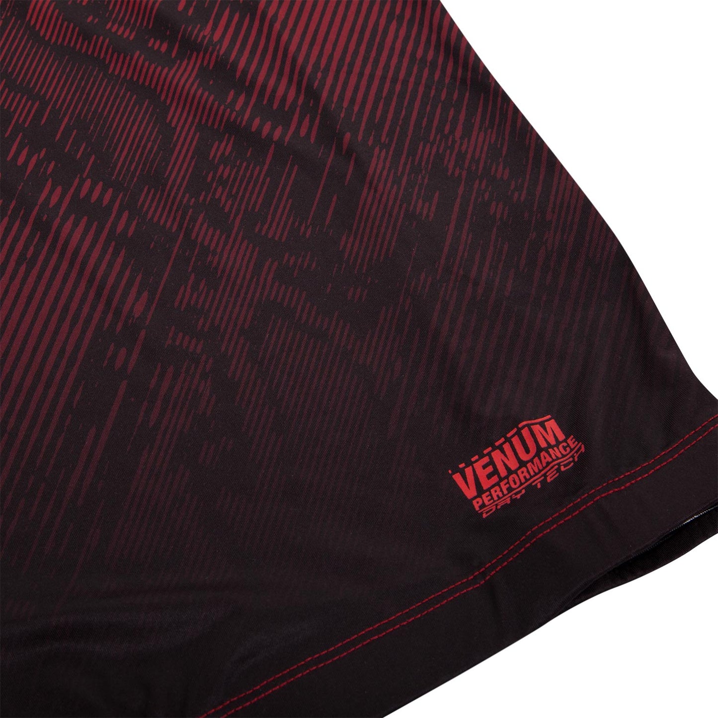 Venum Fusion Compression T-shirt - Short Sleeves - Black/Red