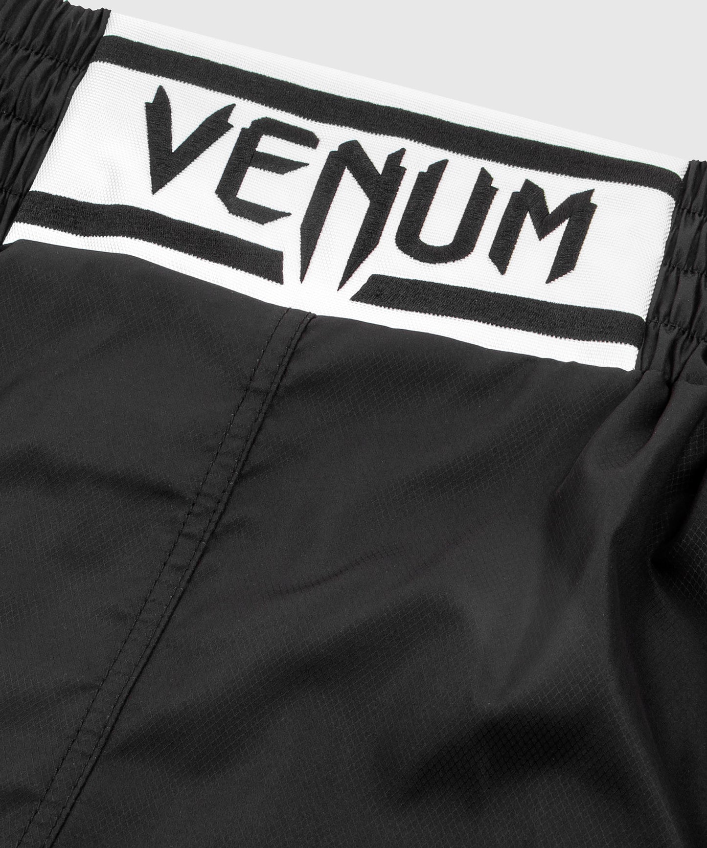 Venum Elite Boxing Shorts - Black/White