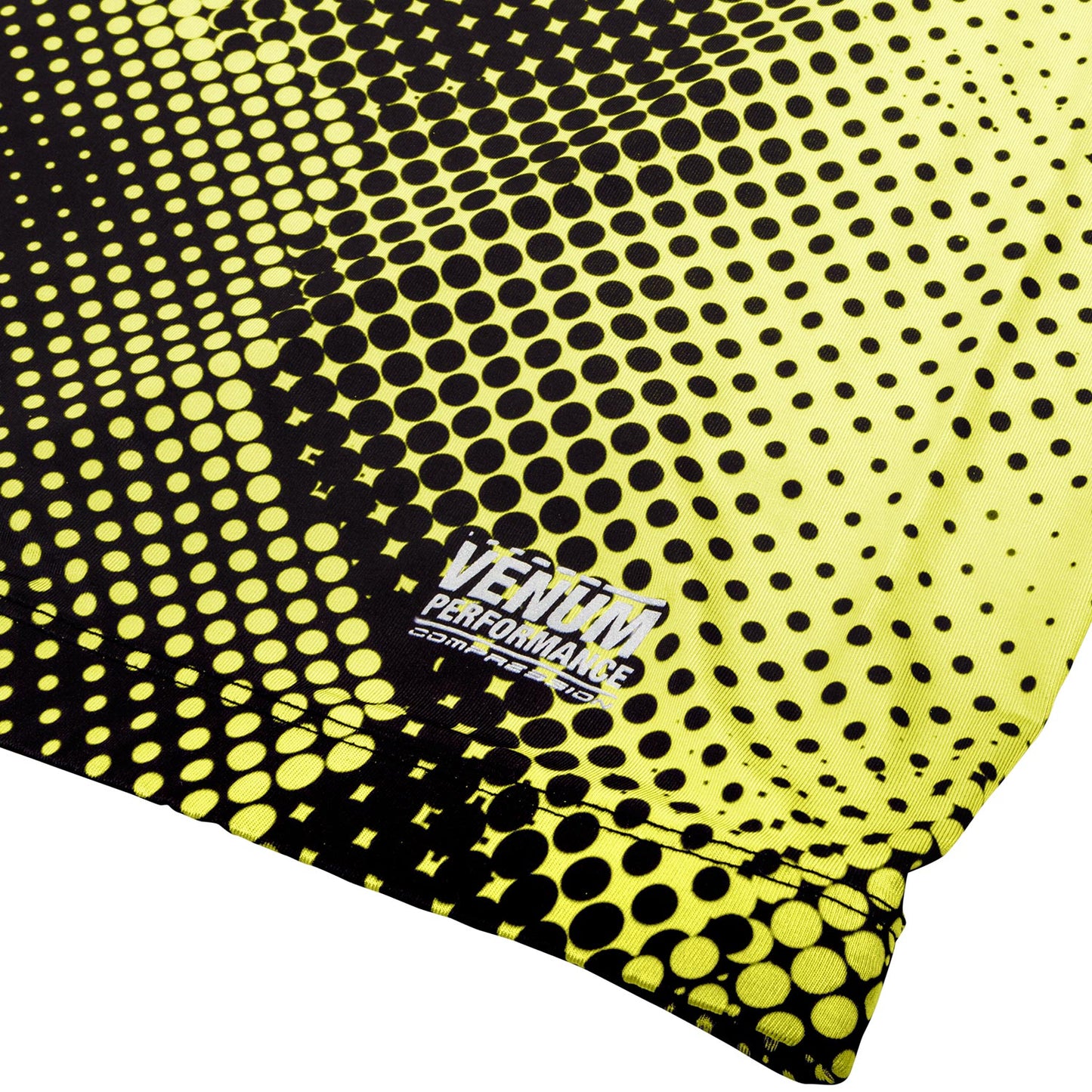 Venum Technical Compression T-shirt - Long Sleeves - Black/Yellow