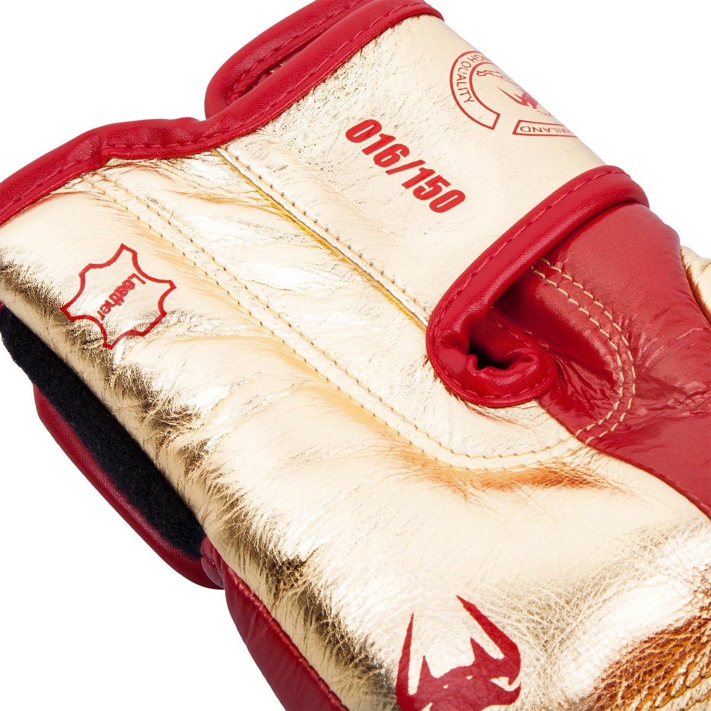 Venum Giant 3.0 Boxing Gloves Blood & Gold - Limited Edition - Nappa Leather