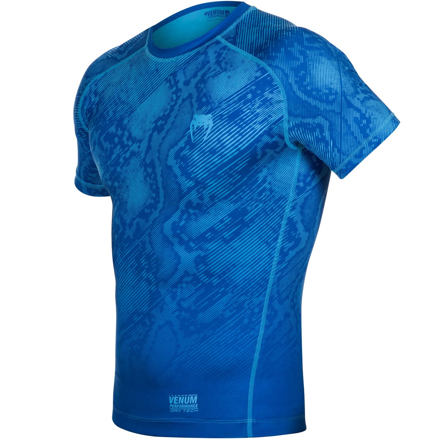 Venum Fusion Compression T-shirt - Short Sleeves - Blue