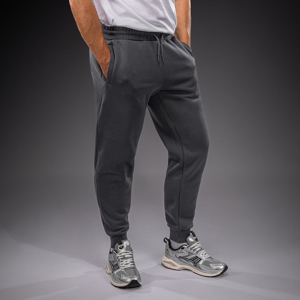 Venum Attack Fleece & Weave Joggers - Grey