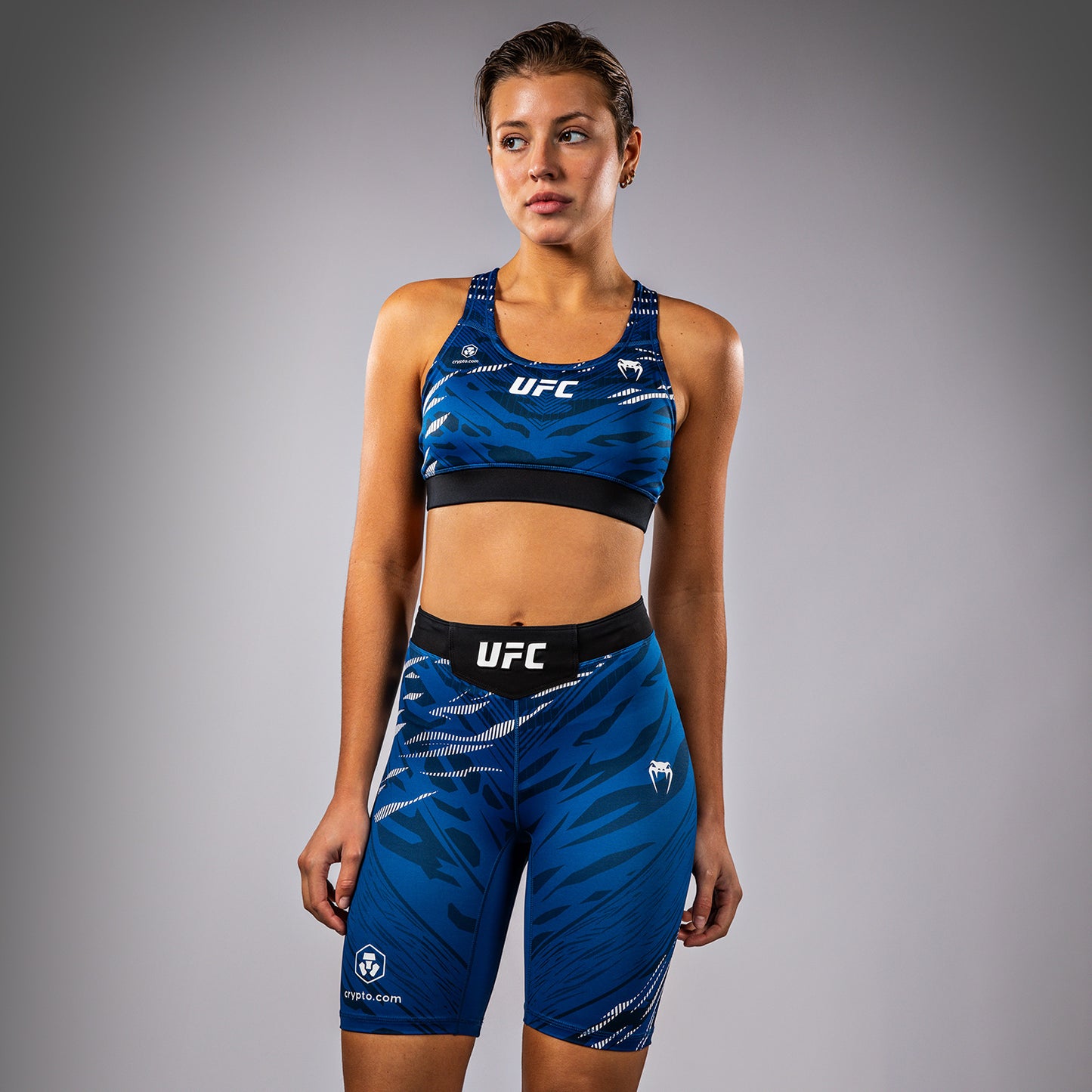 UFC Fusion by Venum Authentic Fight Night Women’s Sports Bra - Blue