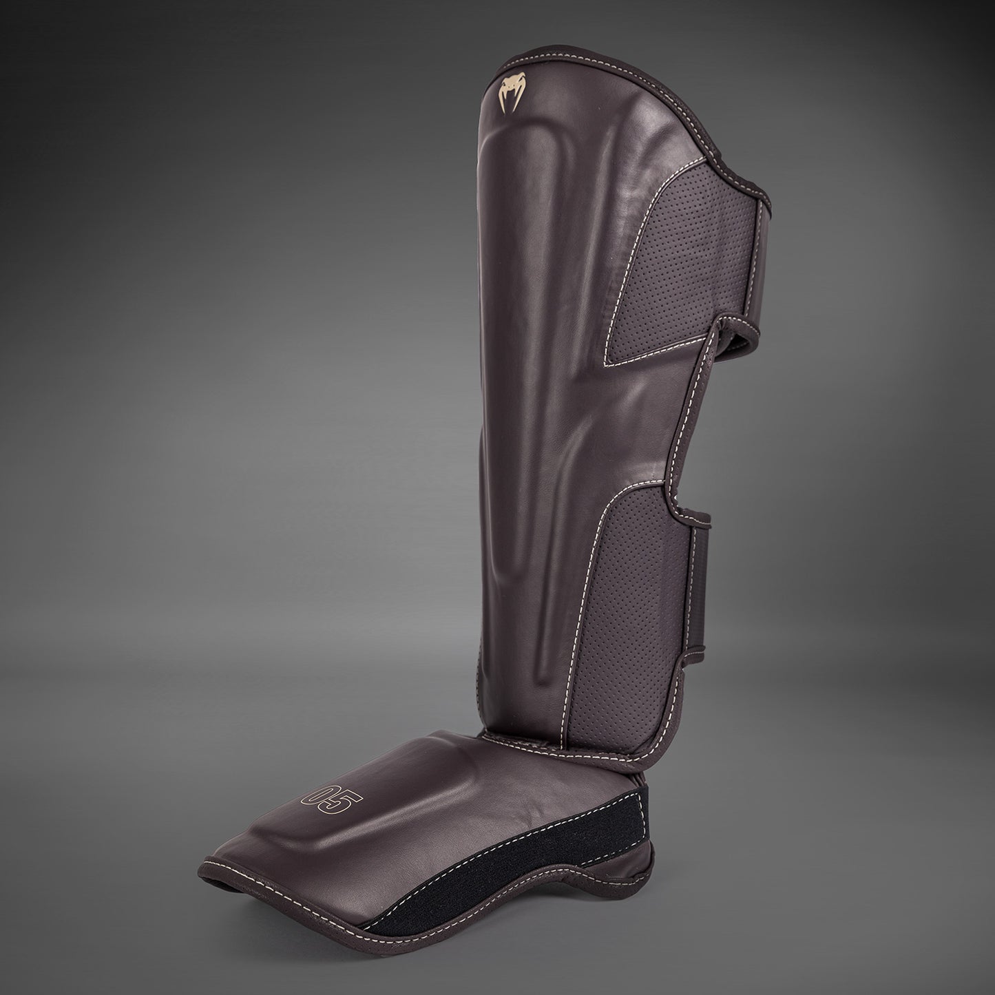 Venum Impact Evo Shin Guards - Chocolate