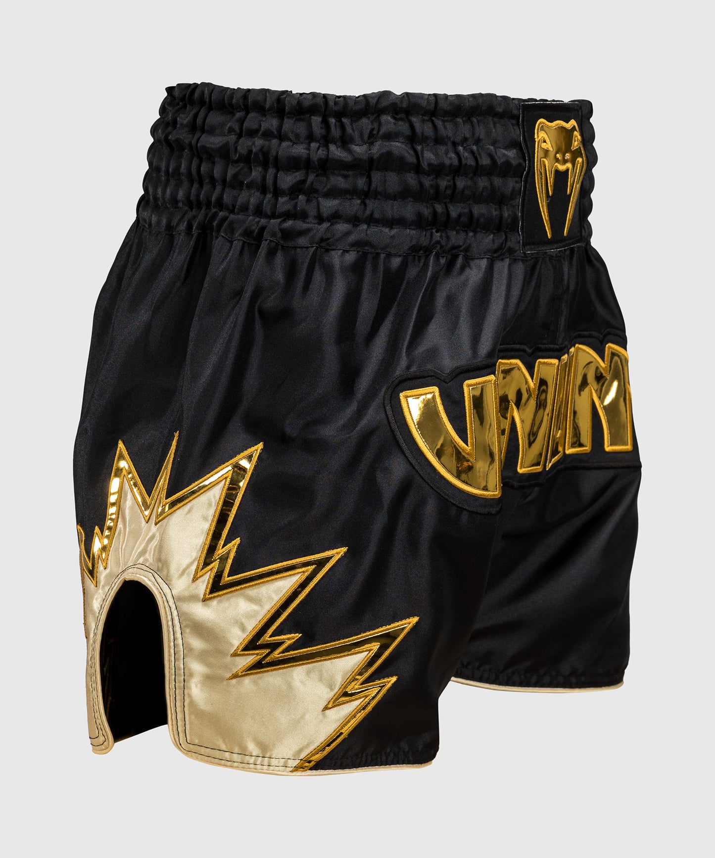 Venum Inferno Muay Thai Shorts - Black/Gold