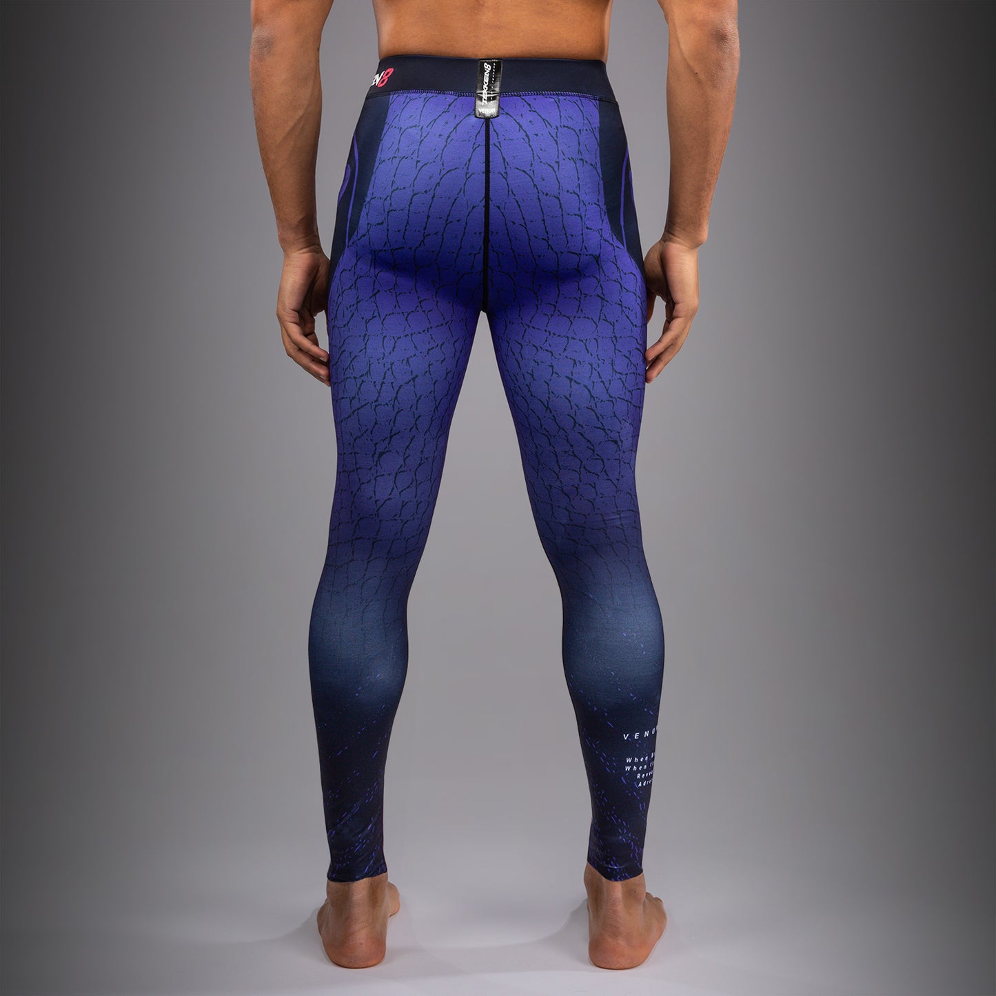 Venum x TEKKEN 8 Spats - Kazuya - Black/Blue