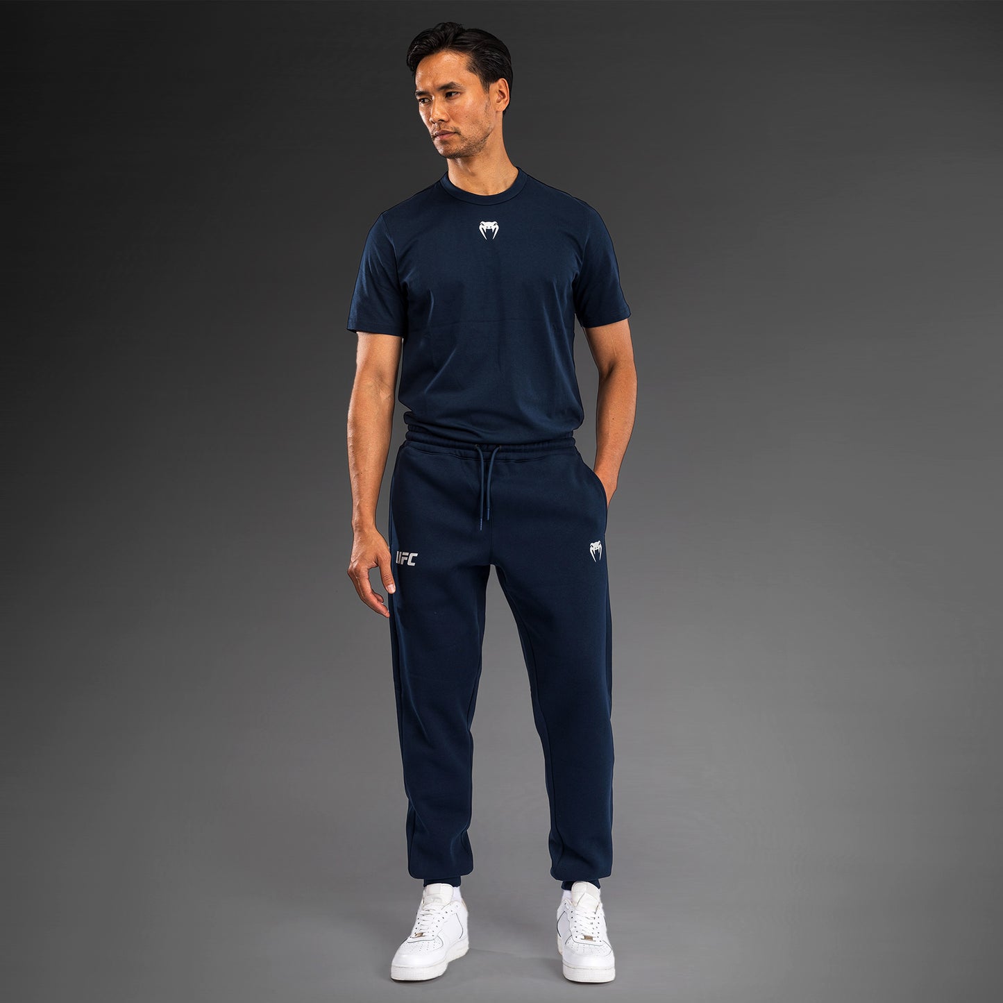 UFC Fusion by Venum Fight Week Men’s Cotton Pant - Solid Oceanic Blue