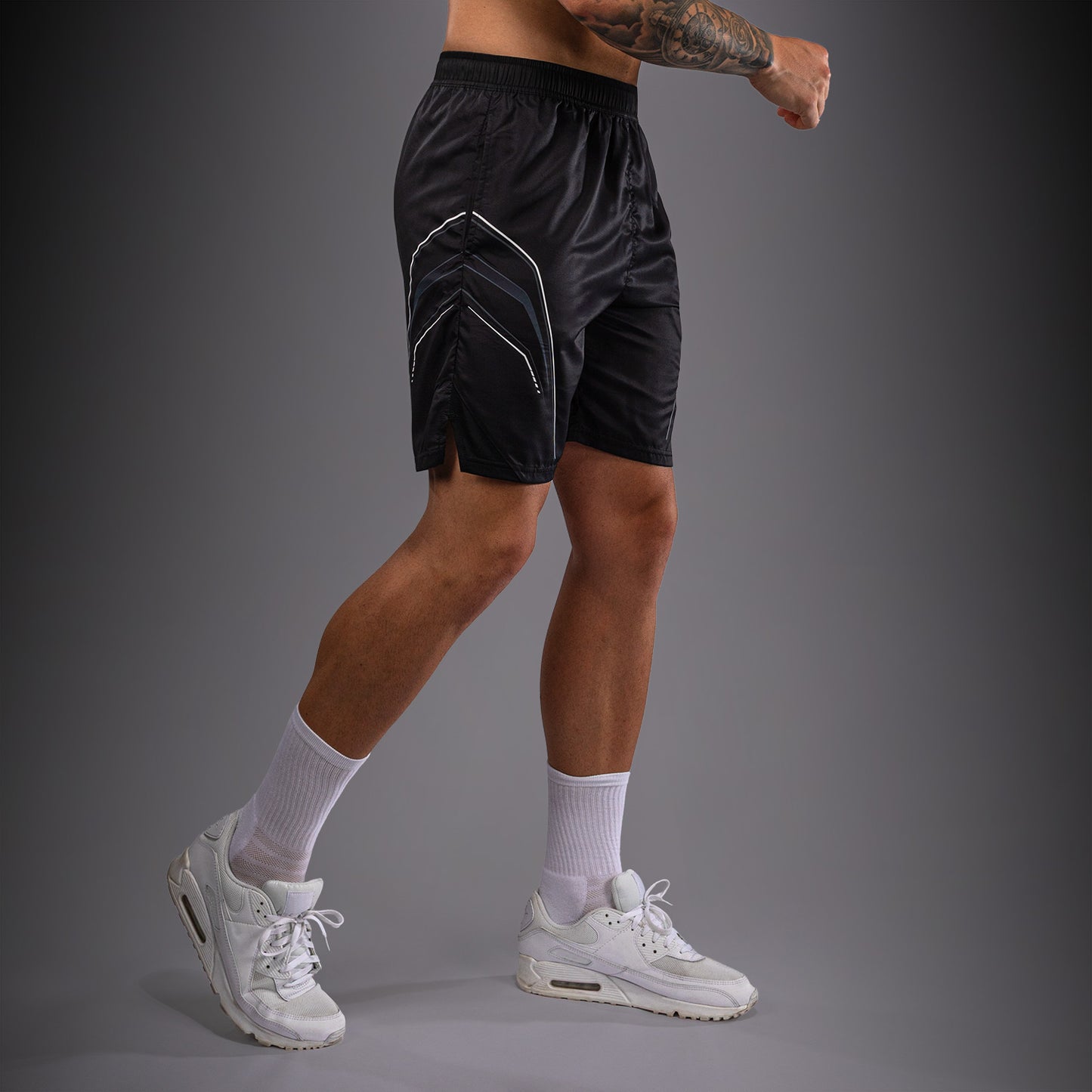 Venum Streamline Training Shorts - Black/White