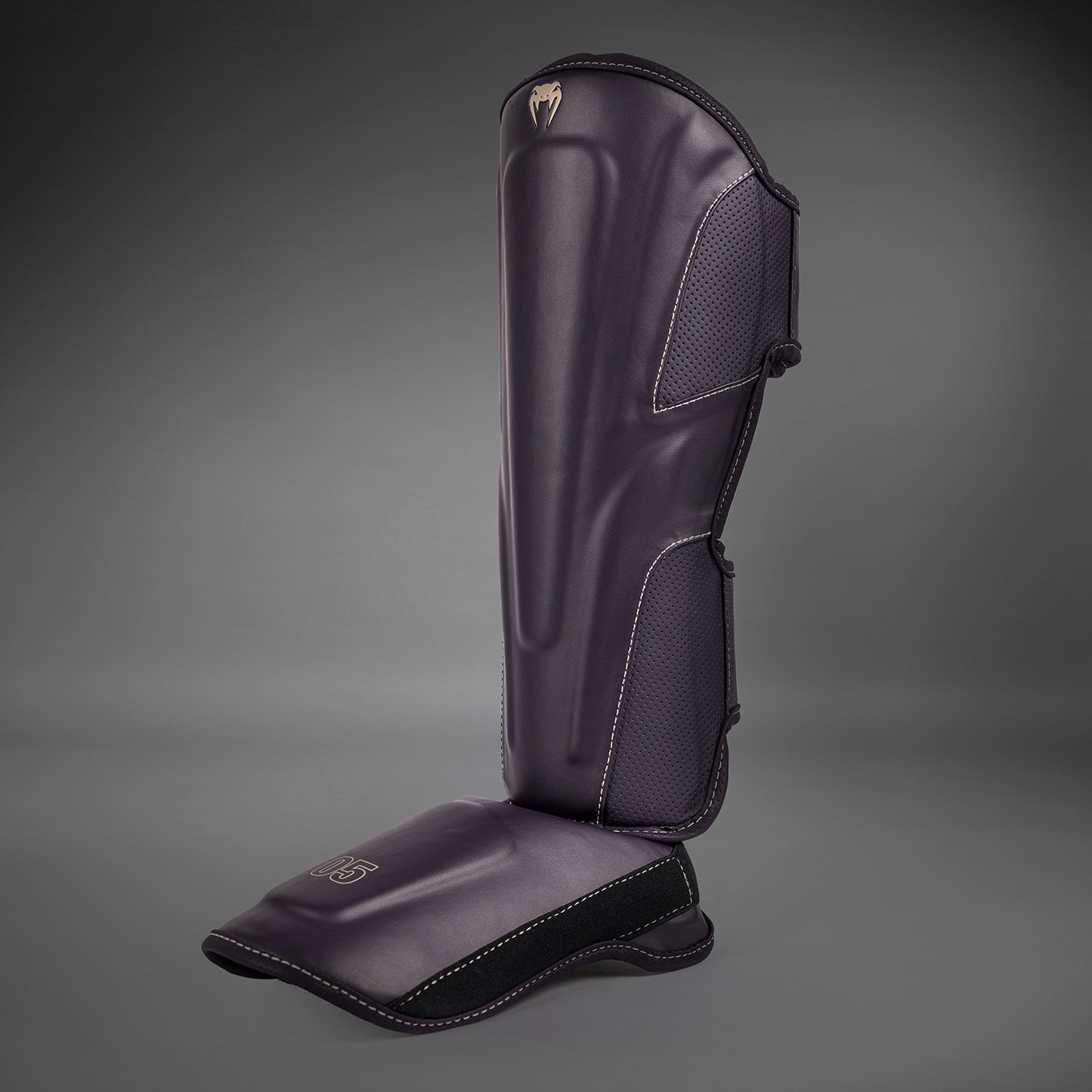 Venum Impact Evo Shin Guards - Deep Purple