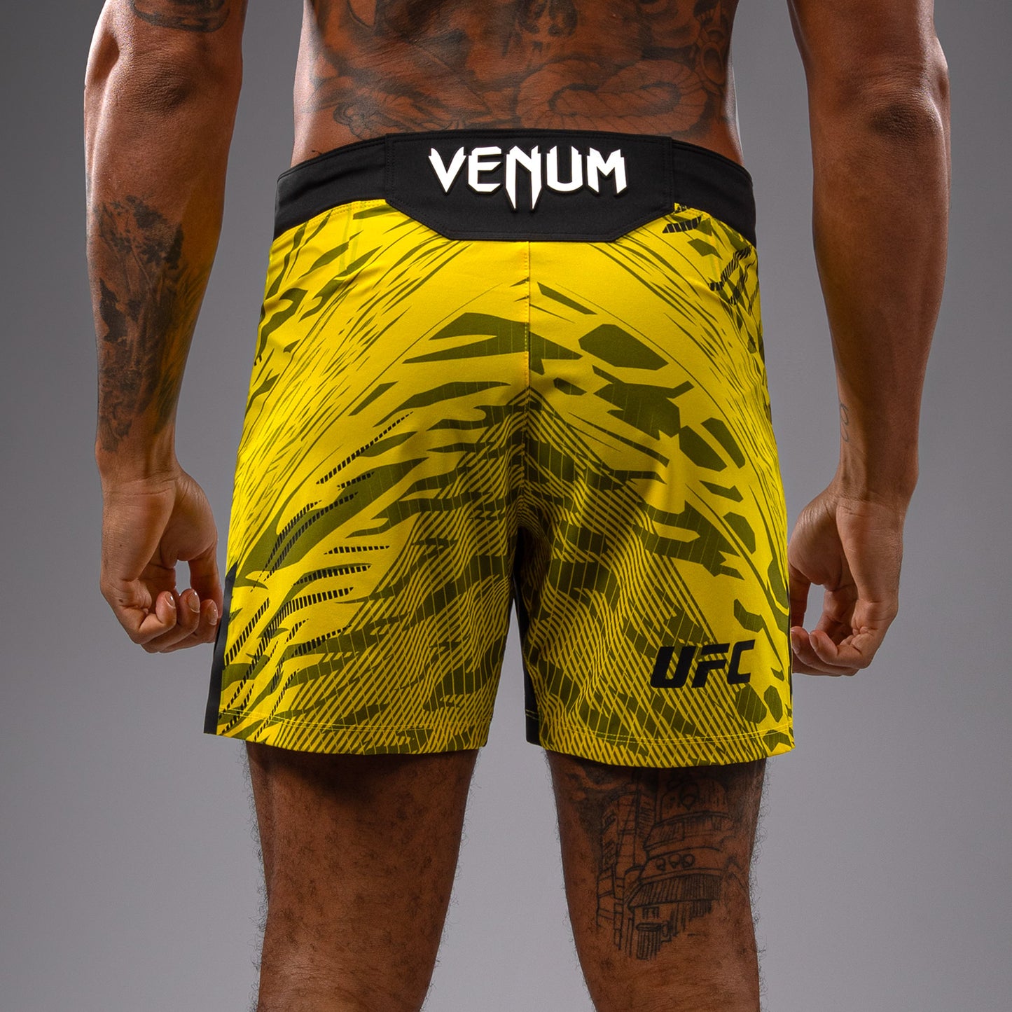 UFC Fusion by Venum Authentic Fight Night Men’s Fight Short - Short Fit - Yellow