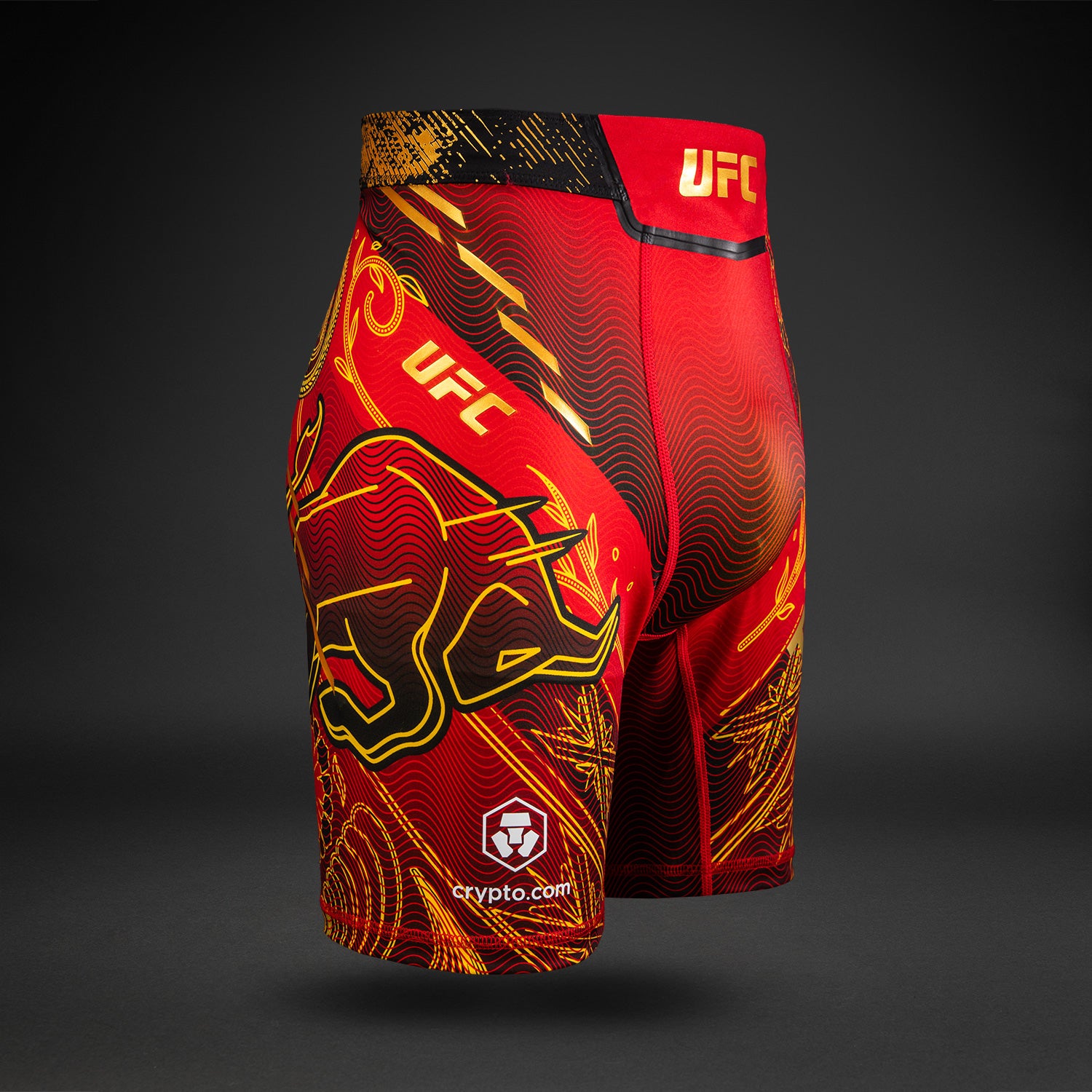 Men's UFC Unrivaled by Venum Red Ilia Topuria Vale Tudo Short