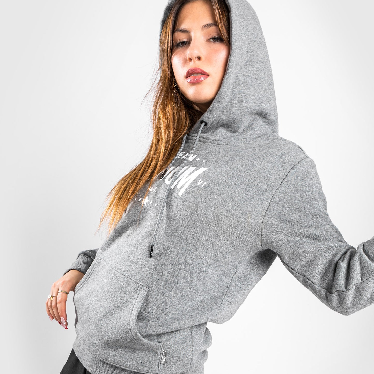 Venum Team 2.0 Hoodie - Light Heather Grey