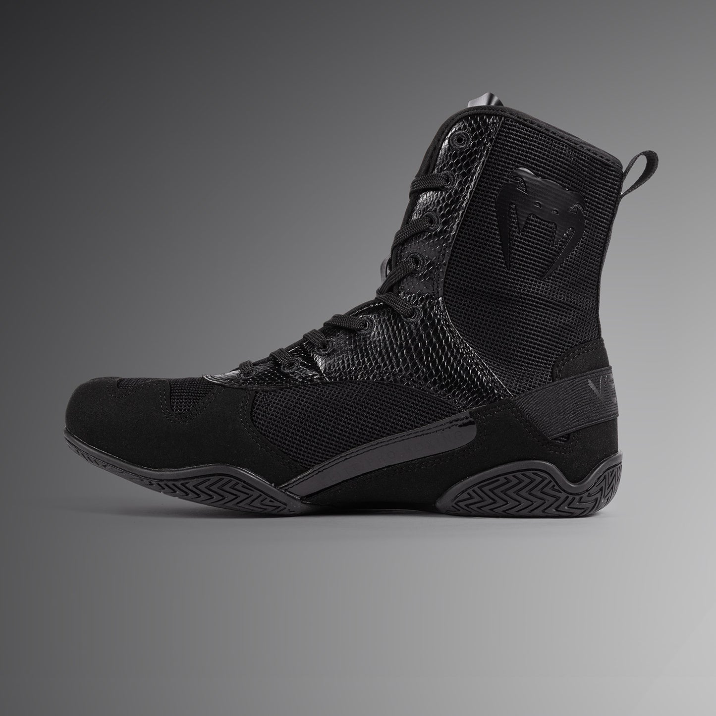 Venum Elite Boxing Shoes - Black