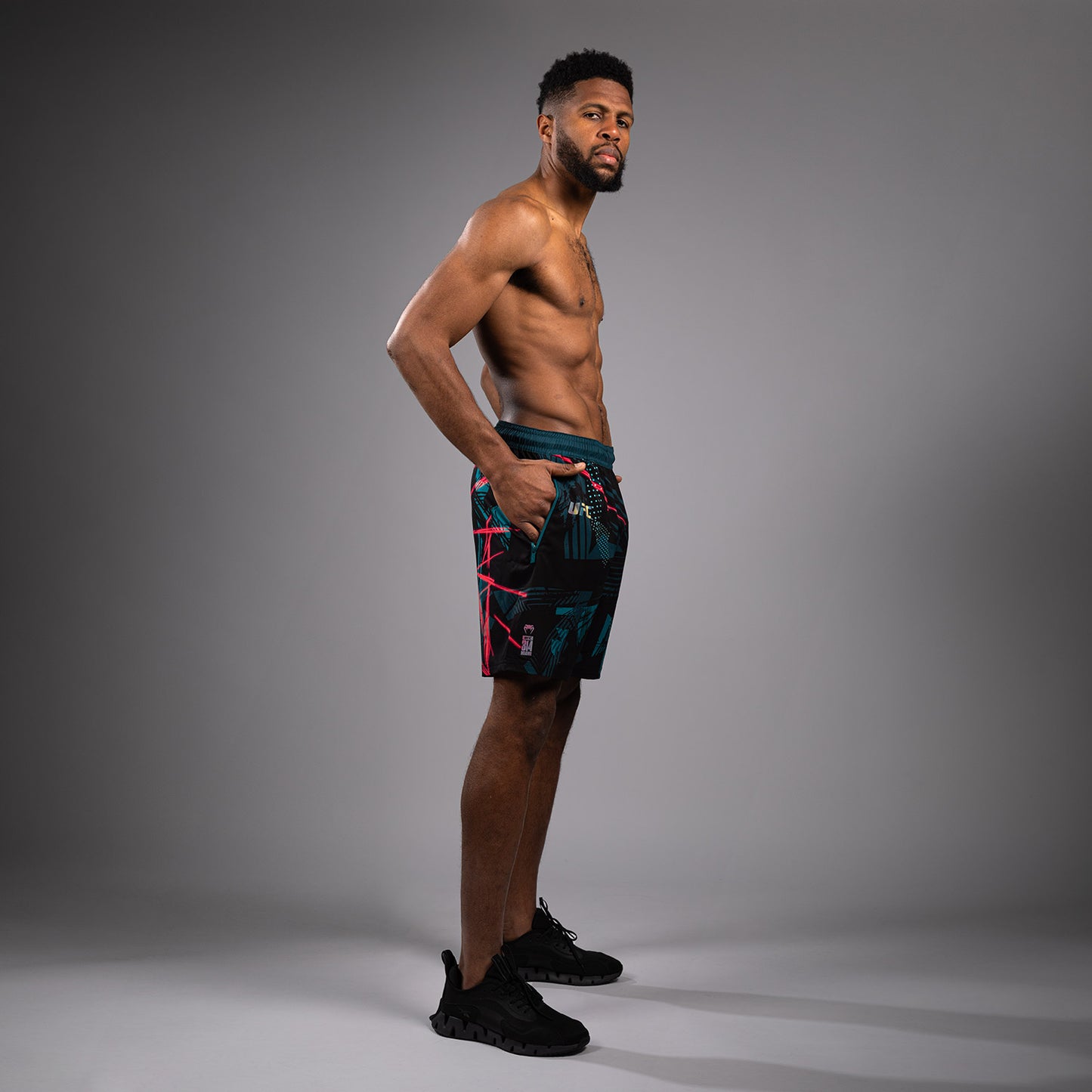 UFC Fusion By Venum Miami Edition Fight Week Men’s Performance Shorts - Black