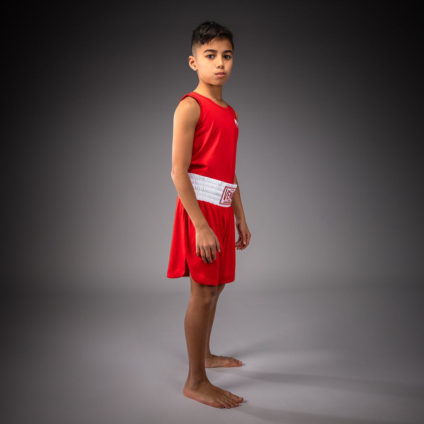 Venum Classic Youth Boxing Shorts - Fire Red