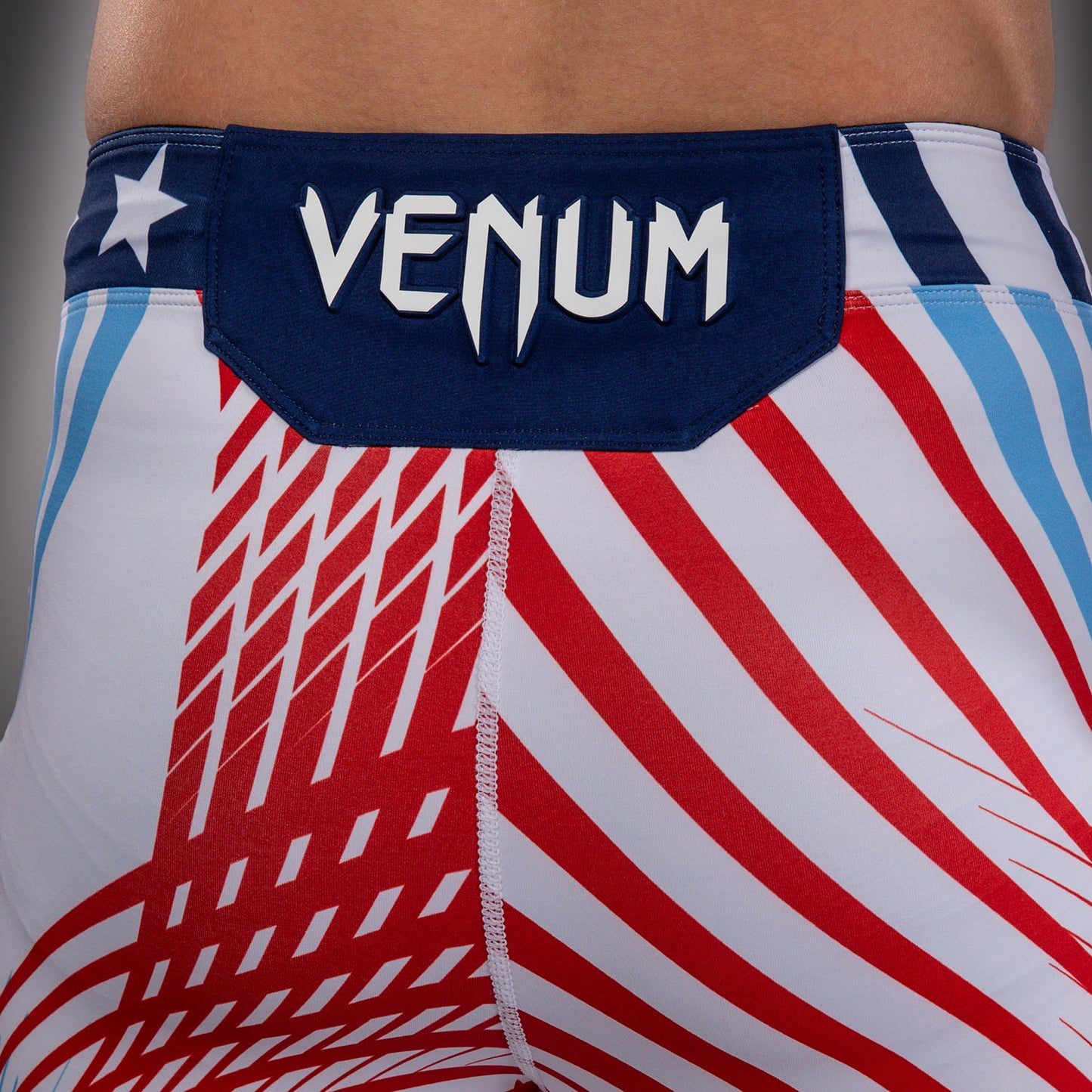 Men's UFC Freedom 250 by Venum White Custom Authentic Fight Night Vale Tudo Short
