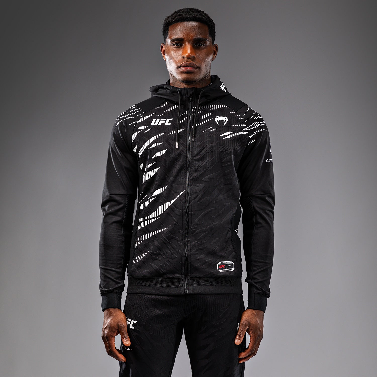 UFC Fusion by Venum Authentic Fight Night Men’s Walkout Hoodie Black Venum Asia