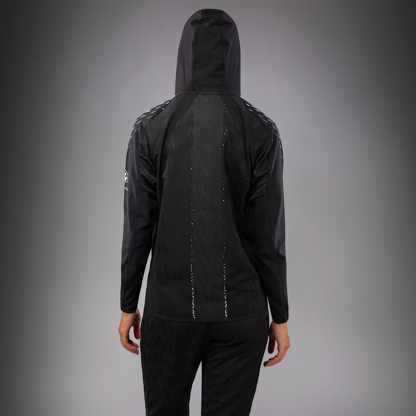 Women's UFC Zenith by Venum Black Authentic Fight Night Walkout Hoodie