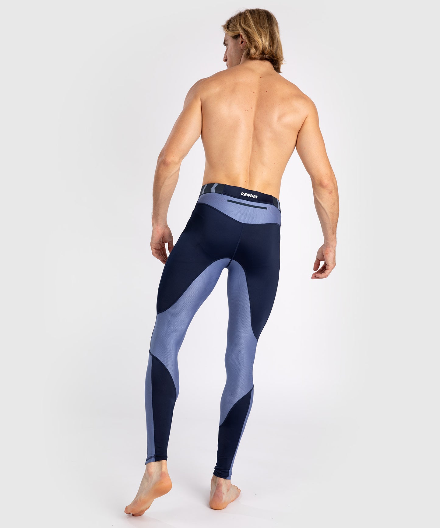 Venum Tempest Men's Spats - Navy Blue/Blue