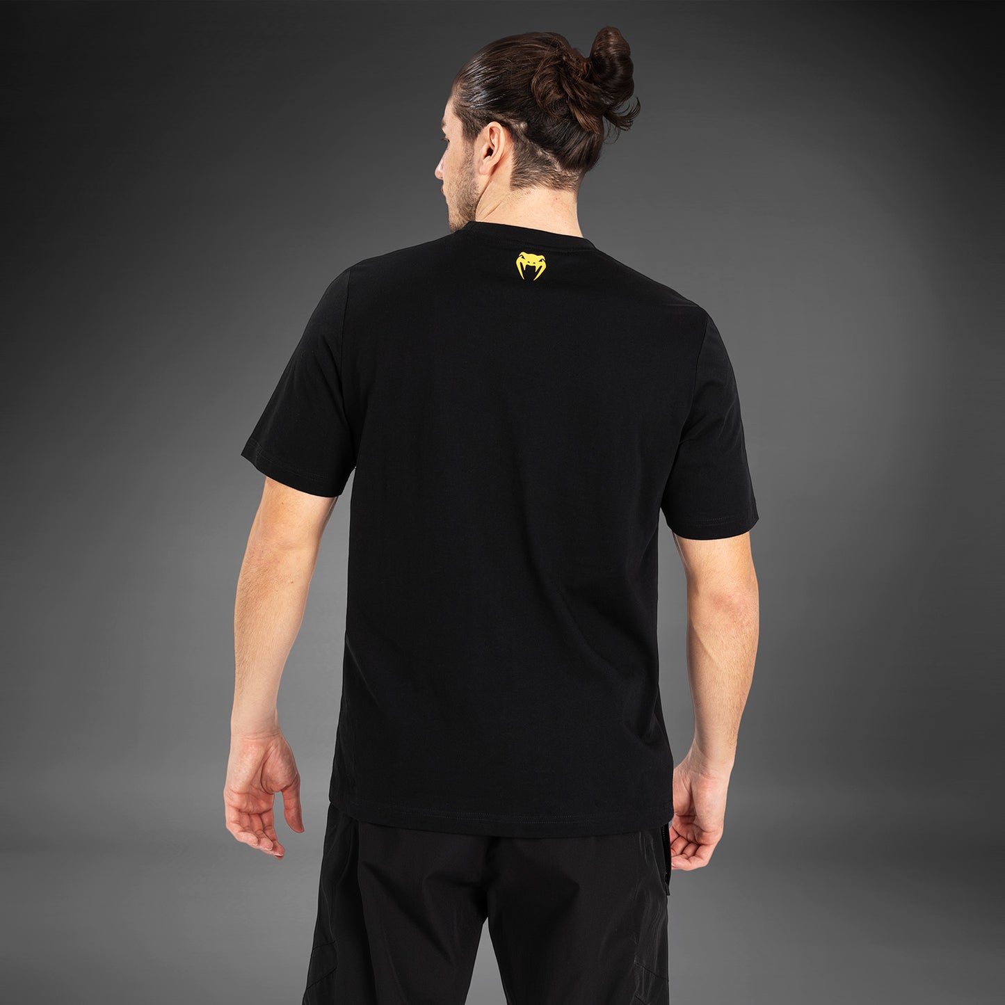 Venum Vertigo Men's Short Sleeve T-shirt - Black/Yellow