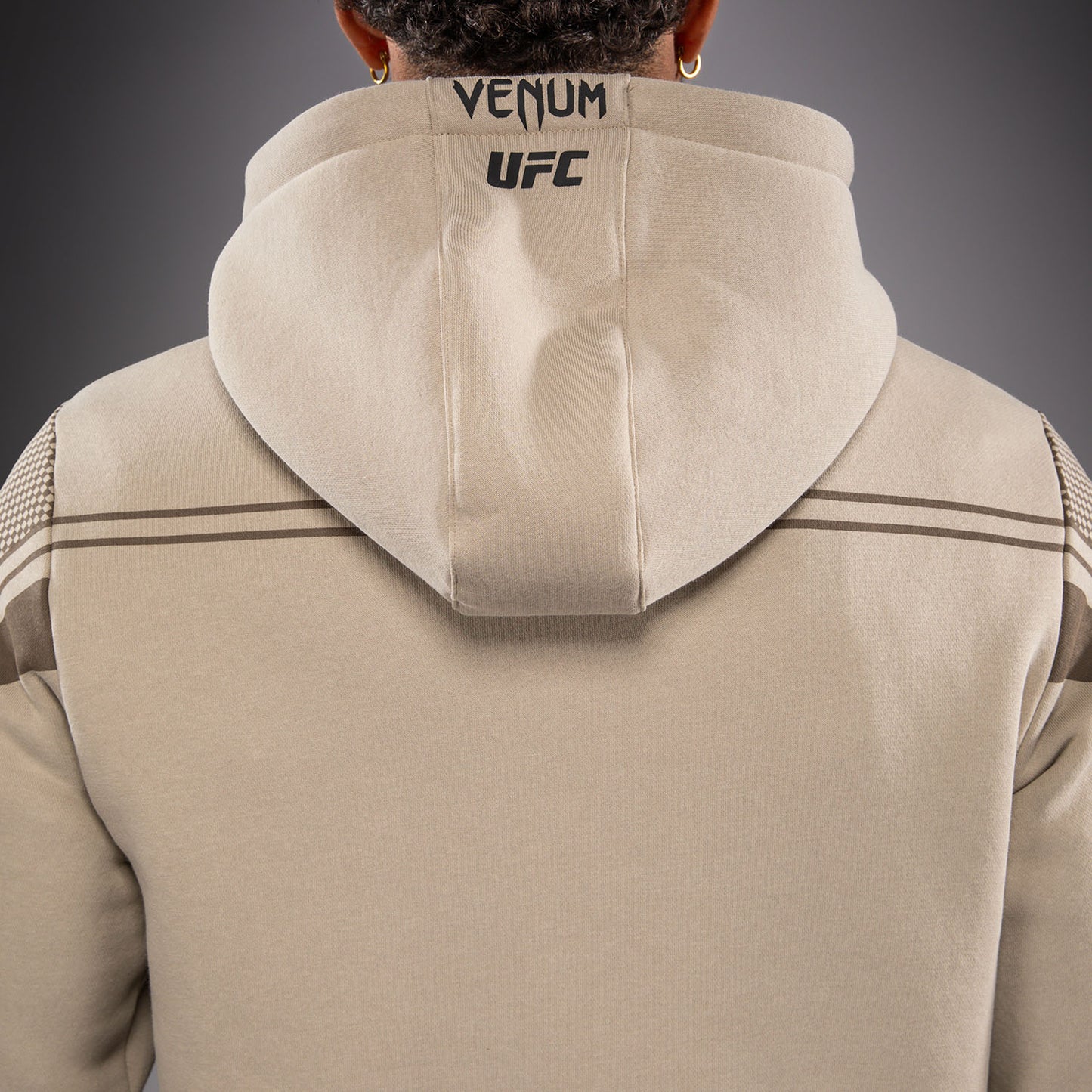 Venum UFC Unity by Venum Authentic Fight Week Men's Pullover Hoodie - Sand