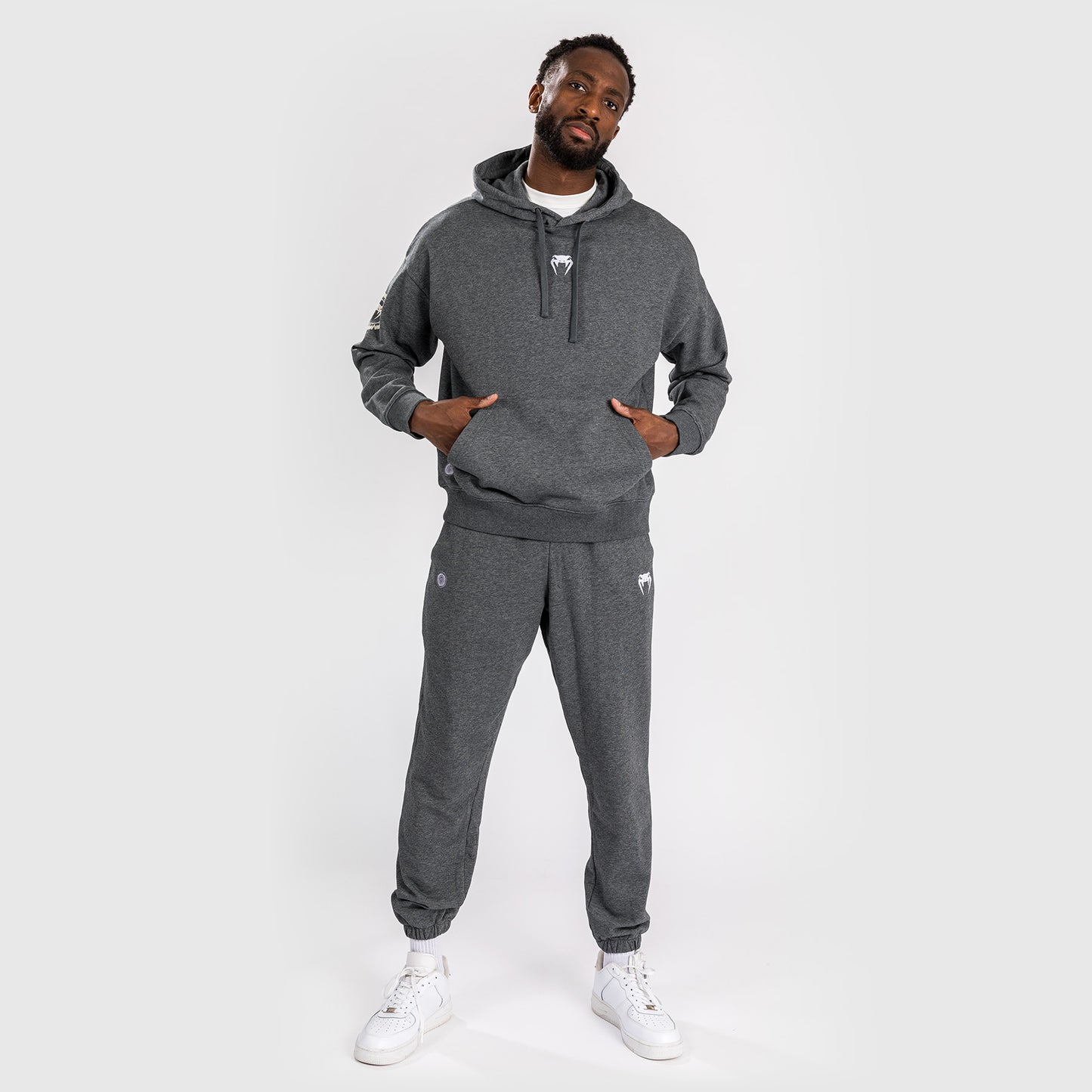 Venum Vortex XL Lite Men's Hoodie - Dark Heather Grey